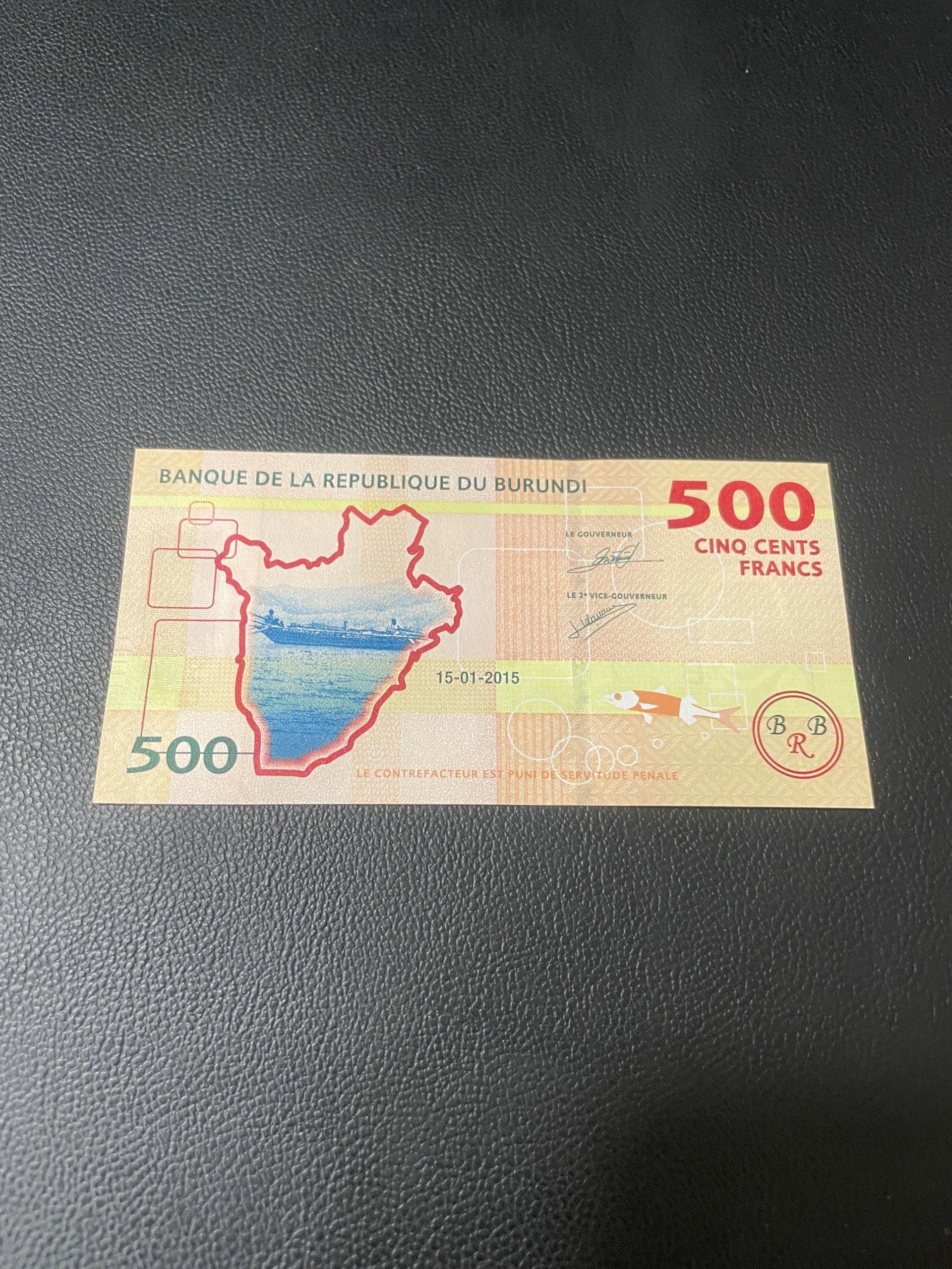 500 فرانک بوروندی