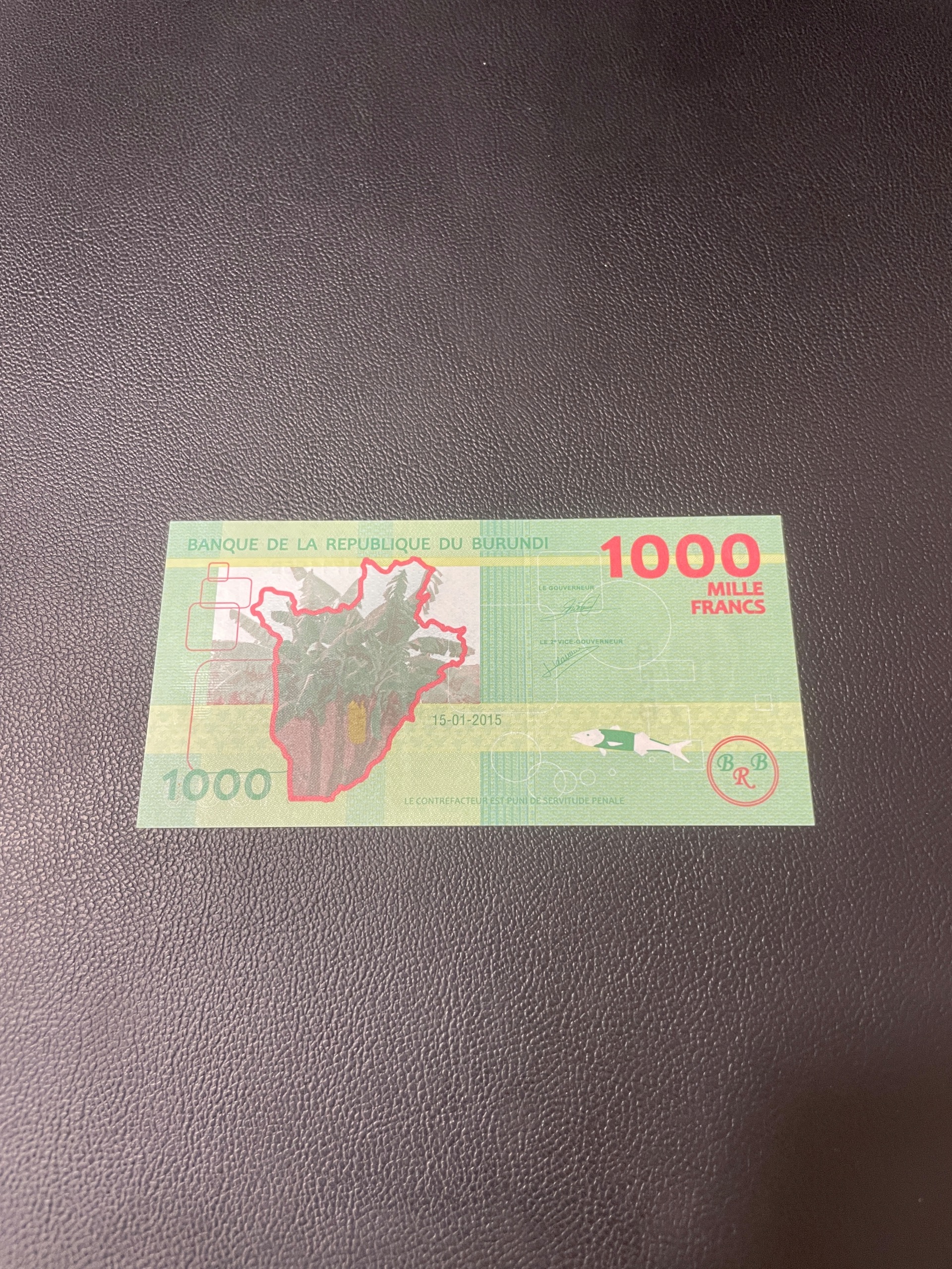 1000 فرانک بوروندی