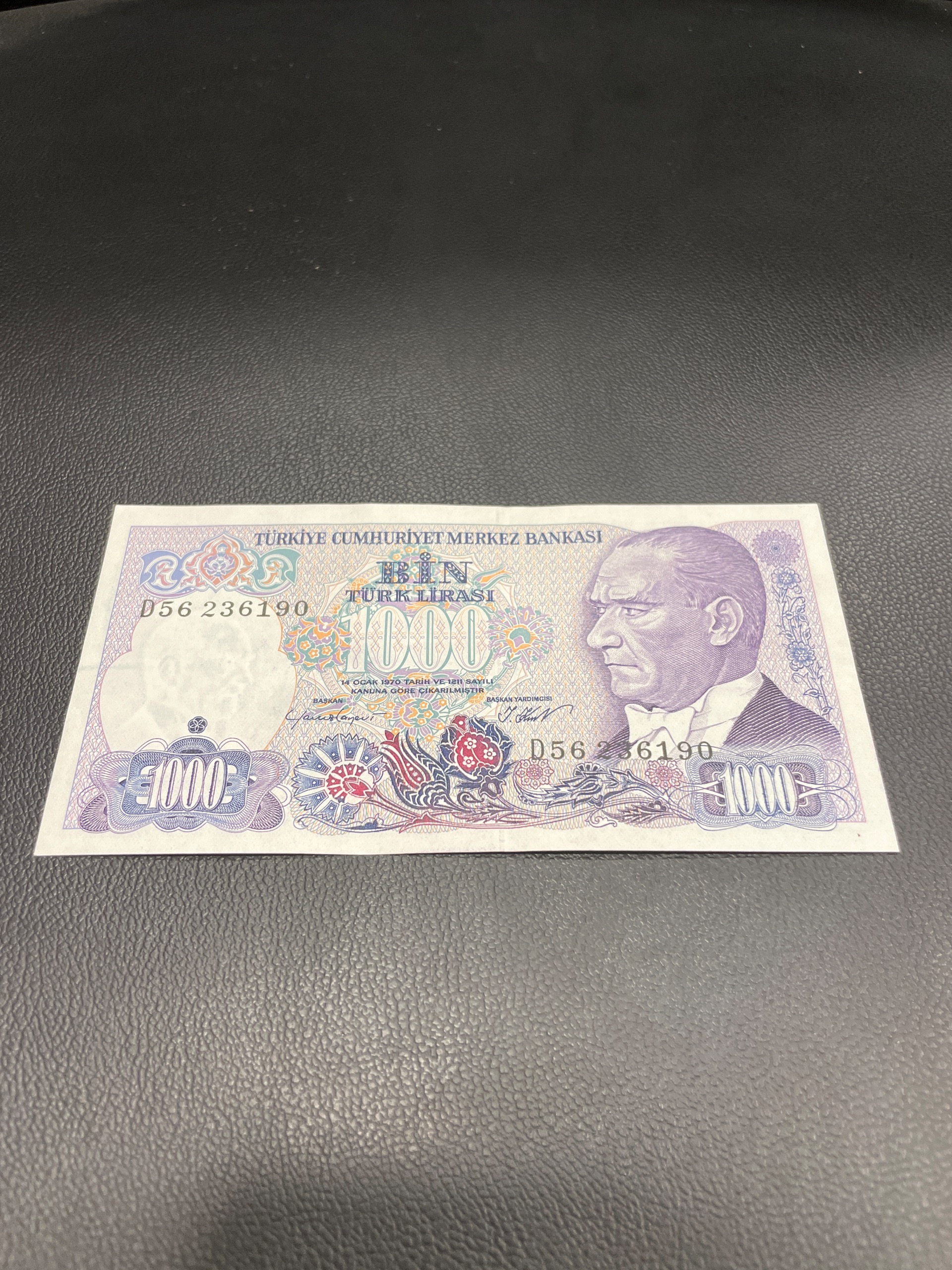 1000 لیره قدیمی ترکیه