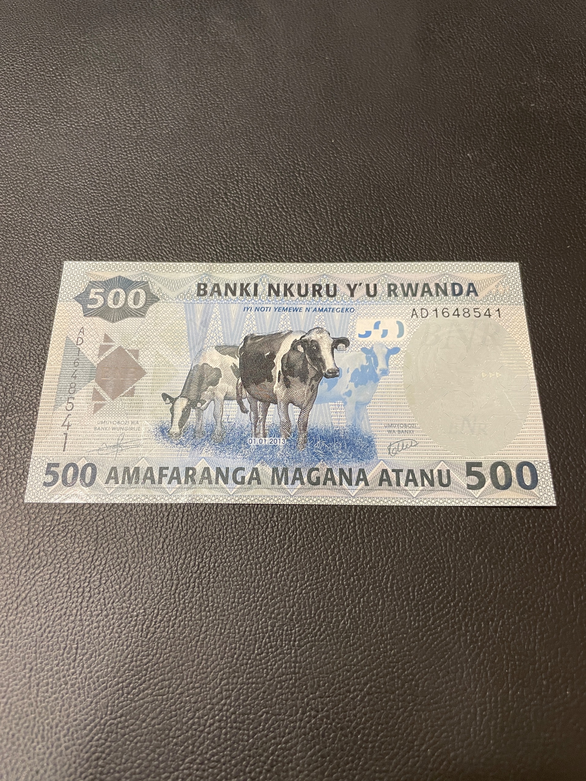 500 فرانک رواندا