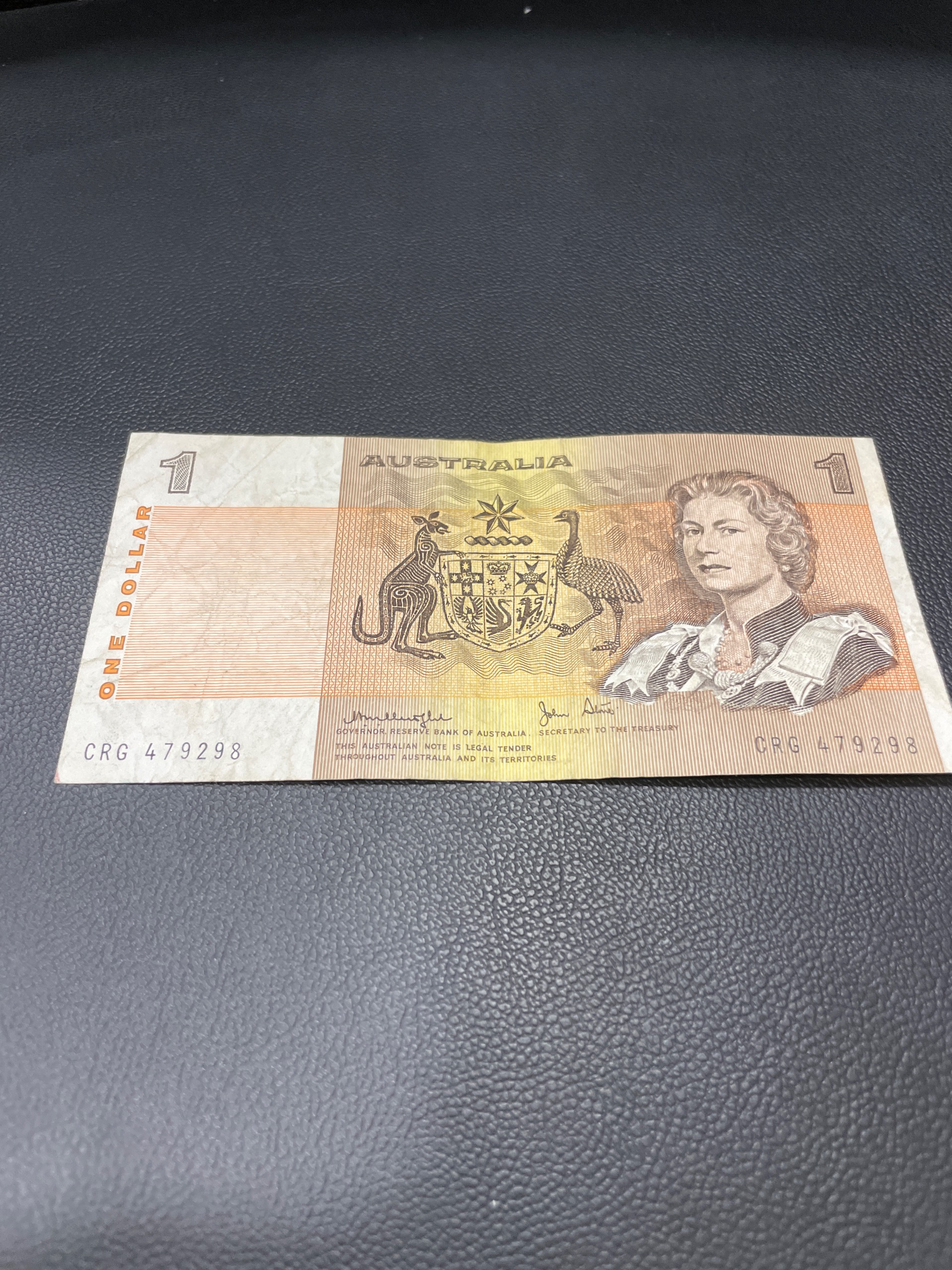 اسکناس 1 دلار استرالیا