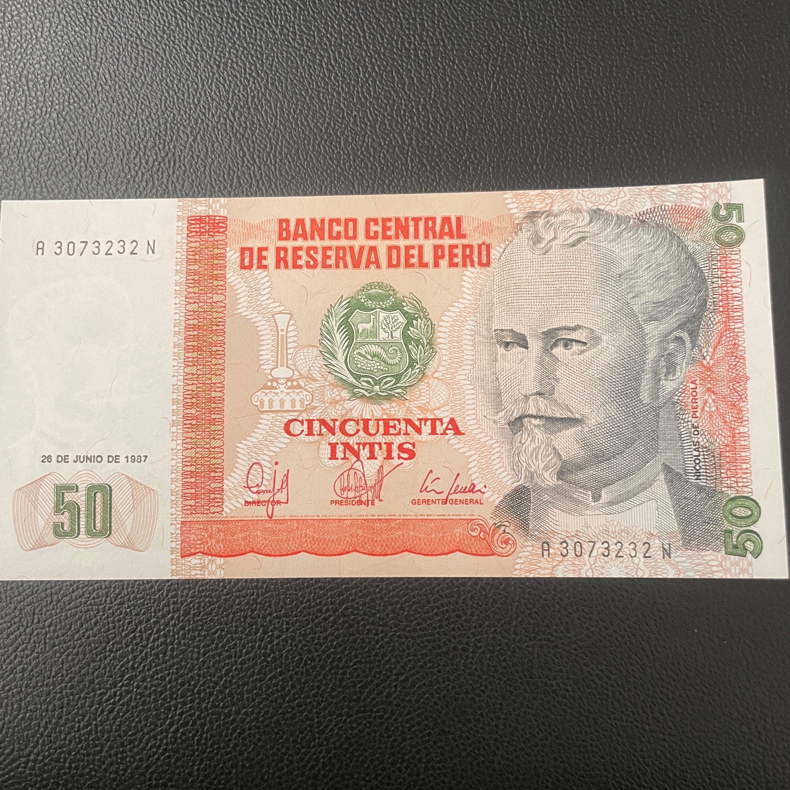 اسکناس پنجاه پرو