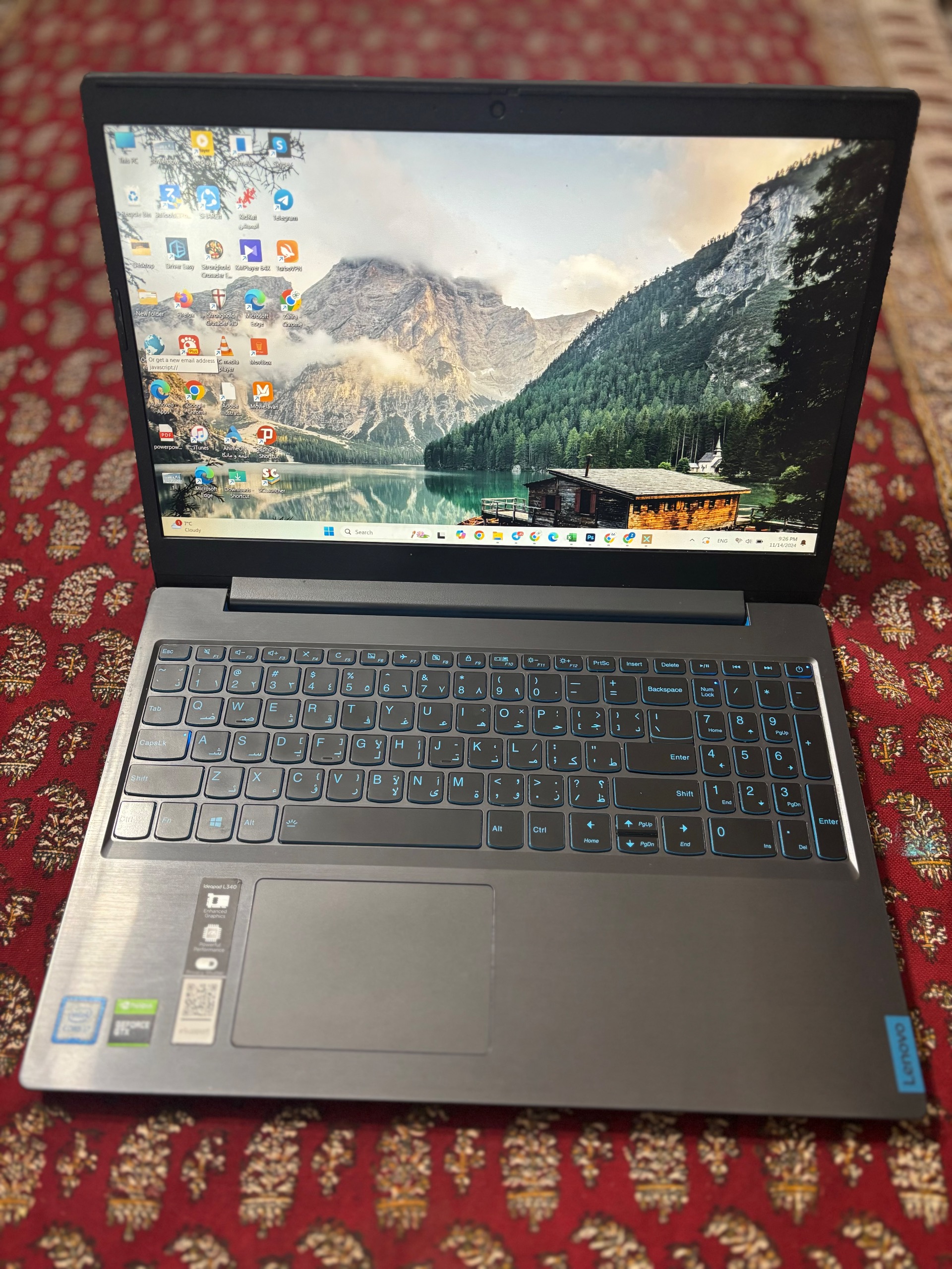 لپ تاپ لنوو ideapad l340 gaming