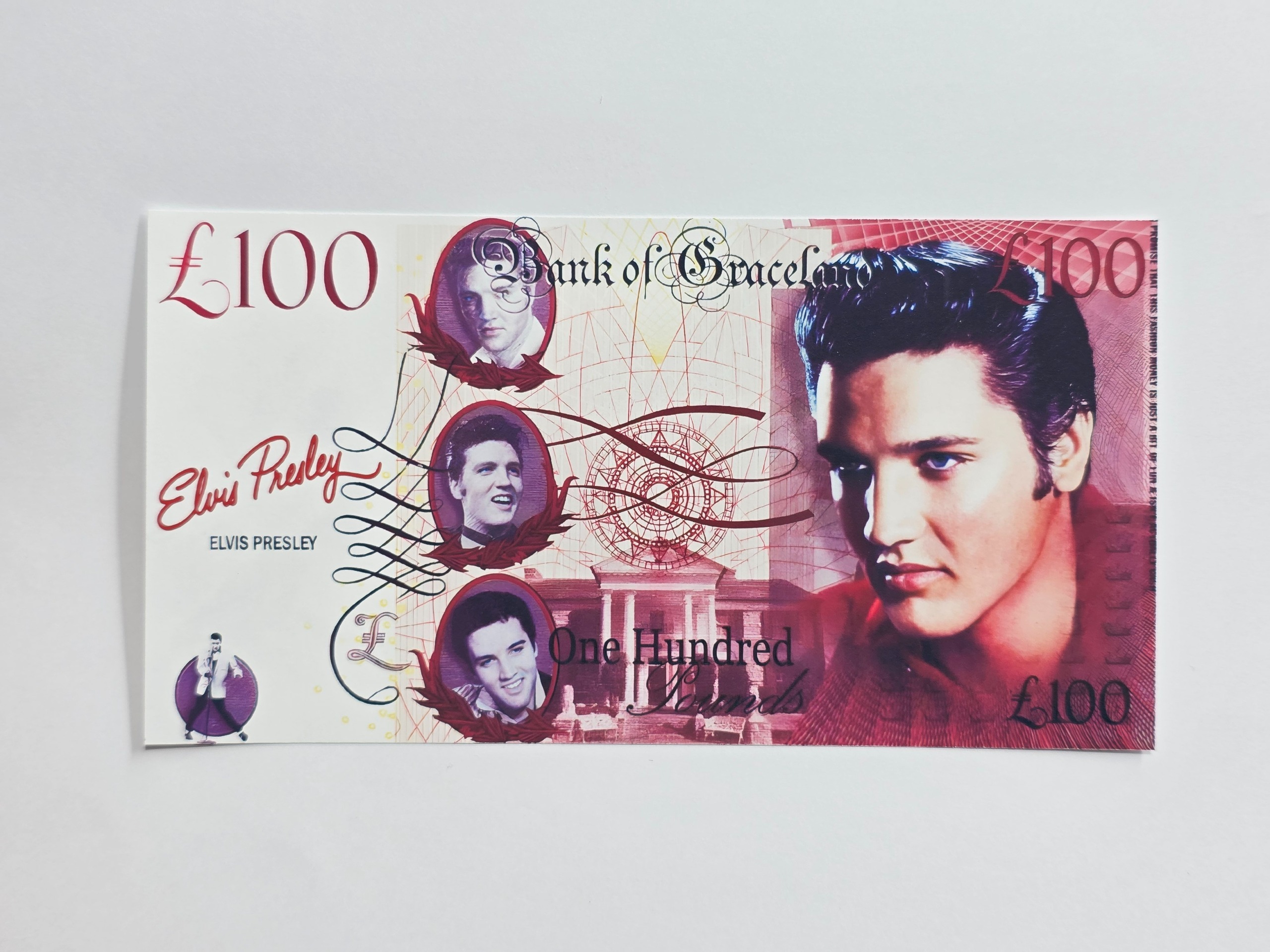 100 پوند (الویس پریسلی) یه حالت شبه پلیمری دارد