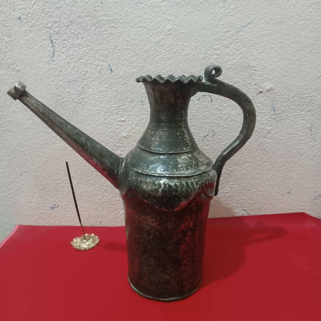 آفتابه مسی مدل طهرانی قدیمی