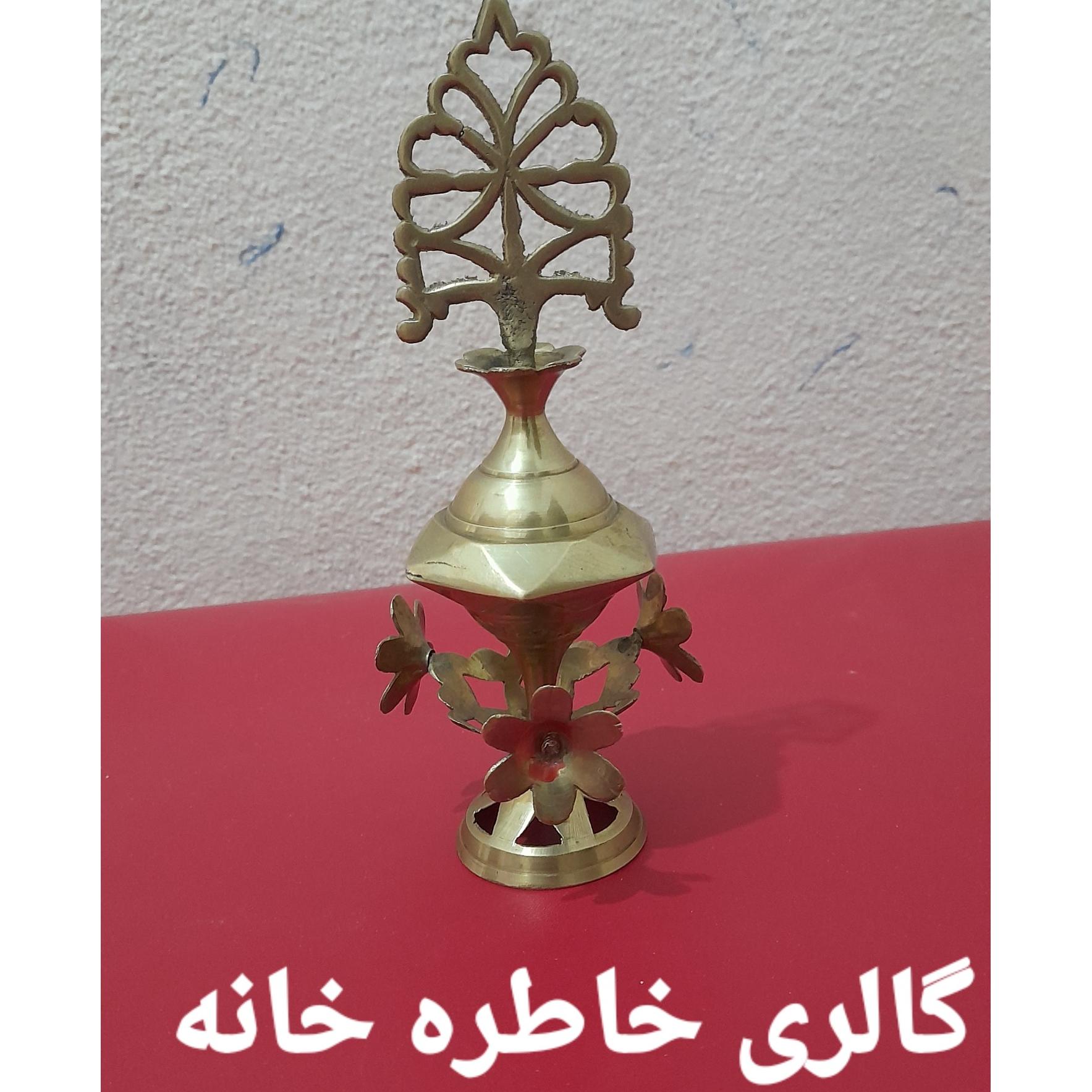 سرمه دان برنجی قدیمی