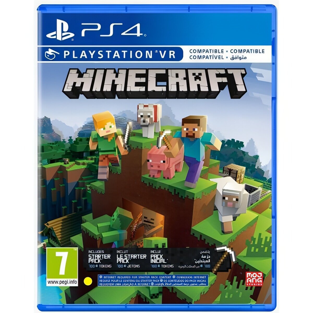 بازی Minecraft VR Starter Collection مخصوص PS4