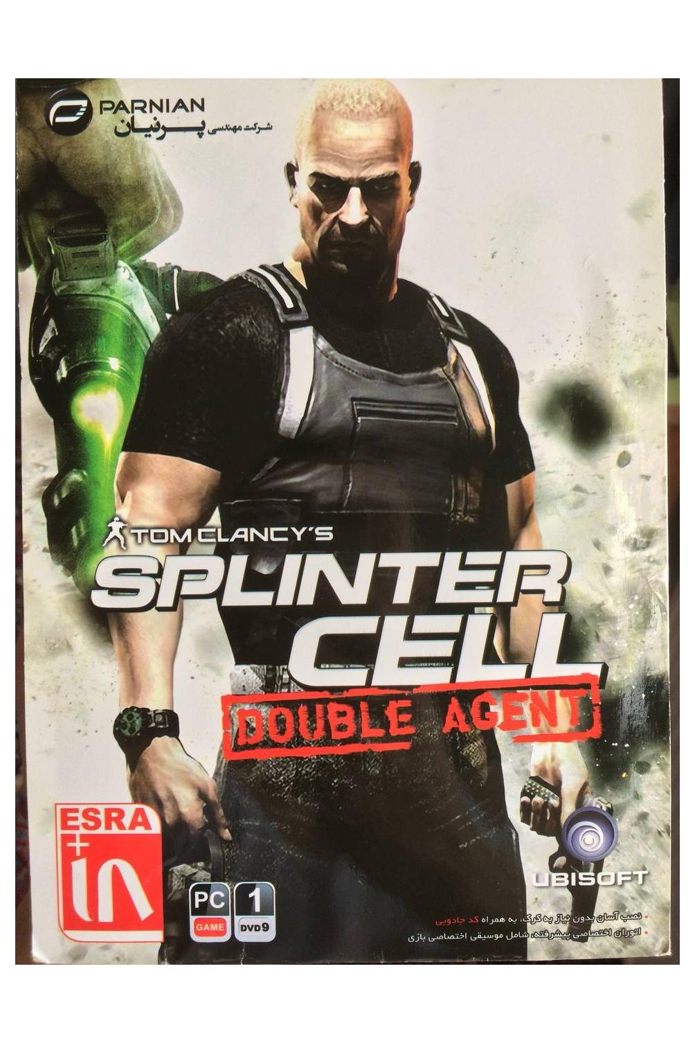 بازی کامپیوتر Splinter Cell Double Agent (پرنیان)