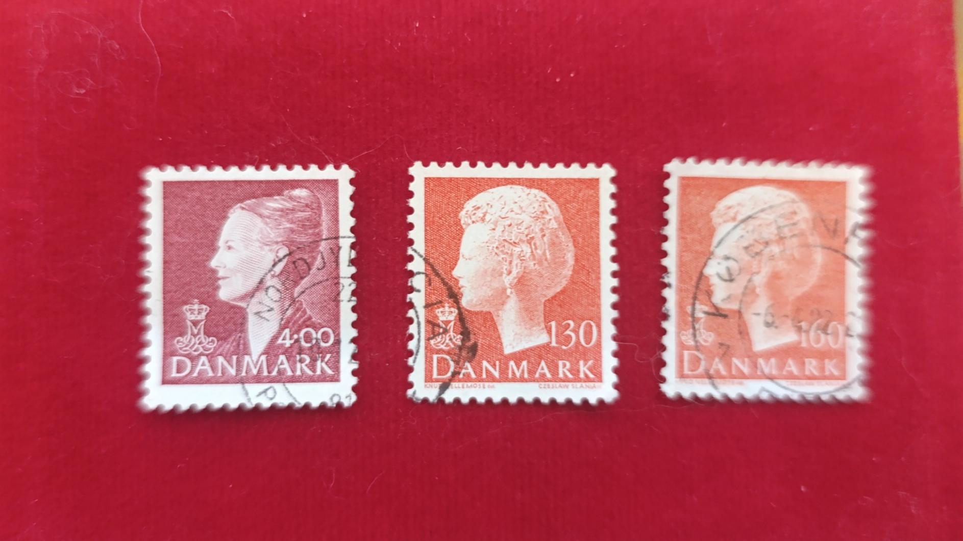 کد 90 و 91 تمبر مهر خورده خارجی