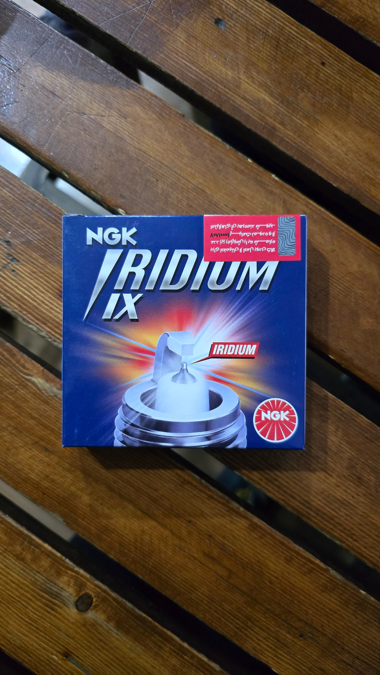 شمع NGK اصلی سوزنی پایه بلند ایریدیوم ژاپن