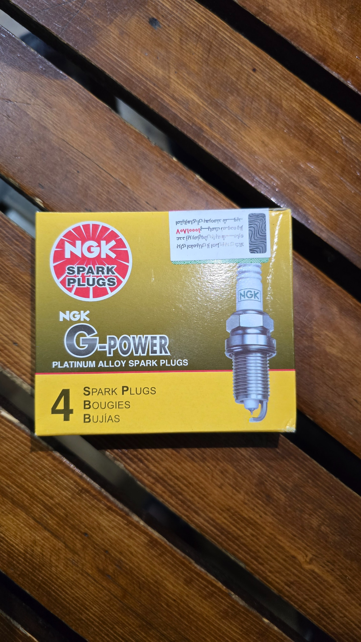 شمع NGK G-POWER اصلی ژاپن