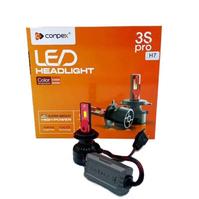 هدلایت کانپکس conpex 3s pro h1 رنگ آفتابی ضد جریمه
