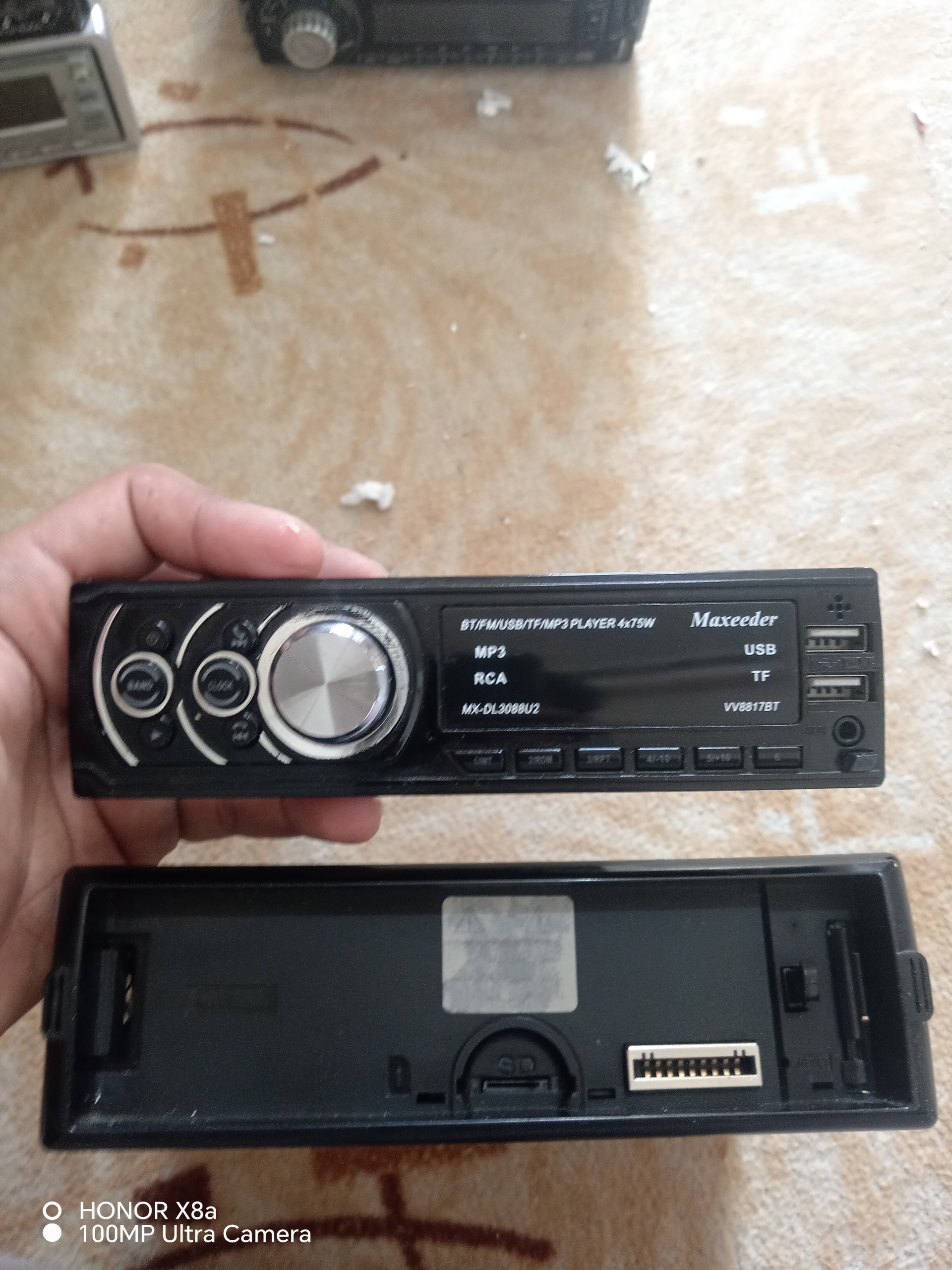 پخش مکسیدر MX-DL3088U2 بلوتوث فابریکی