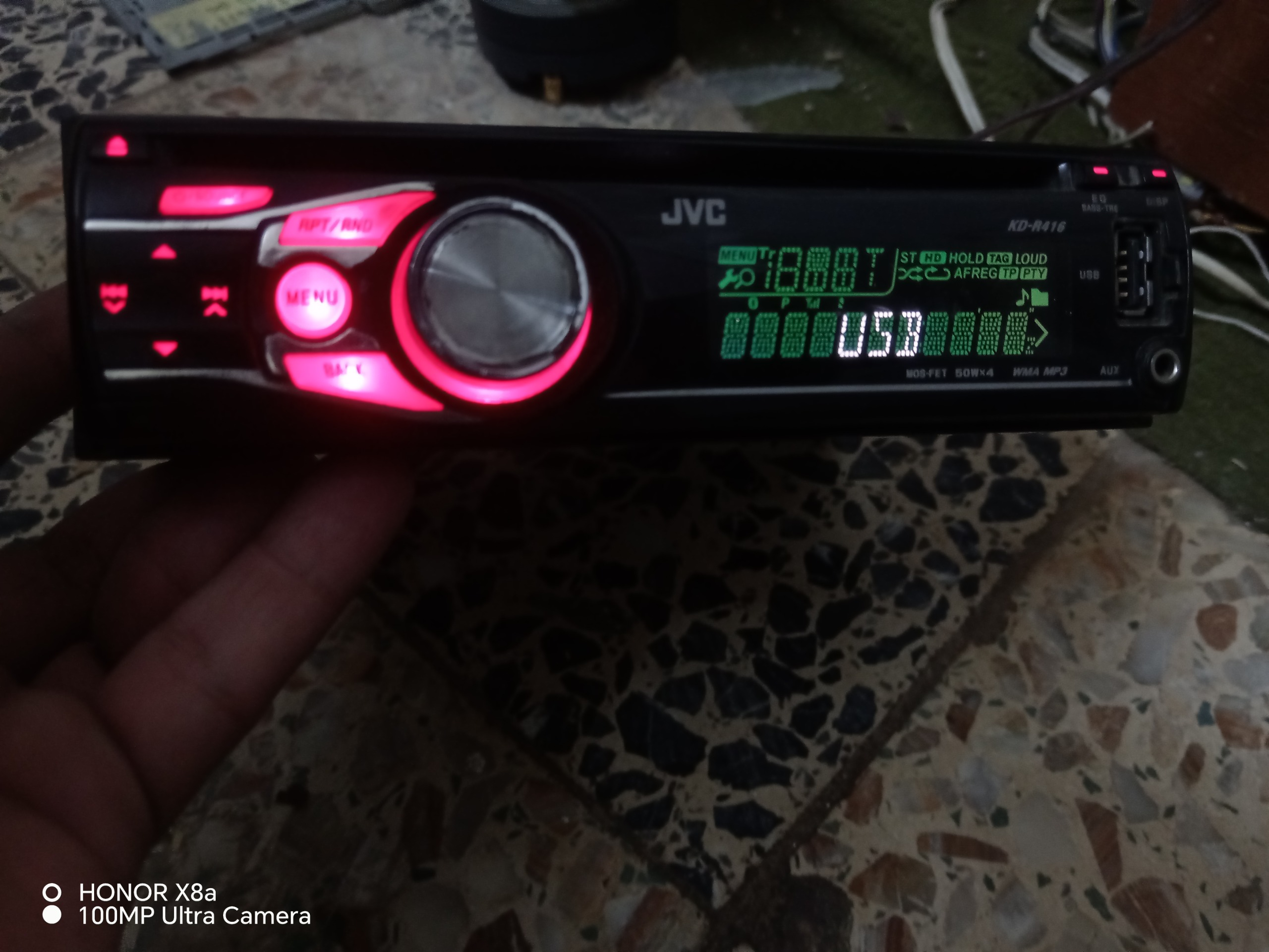 ضبط JVC KD_R416