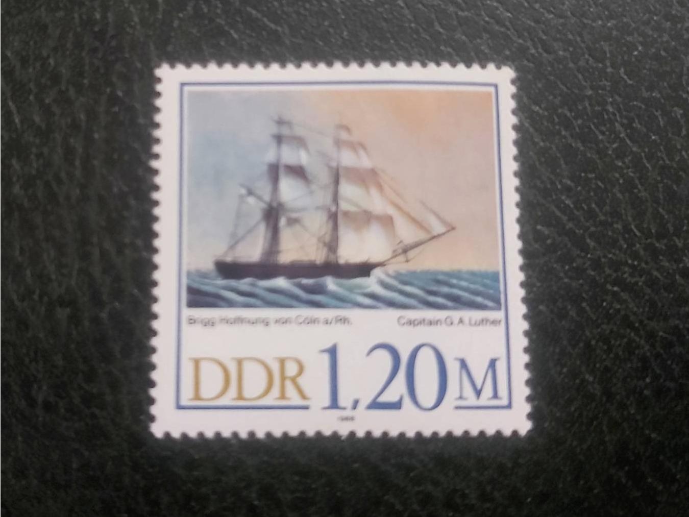 تمبر باطل نشده تابلویی آلمان