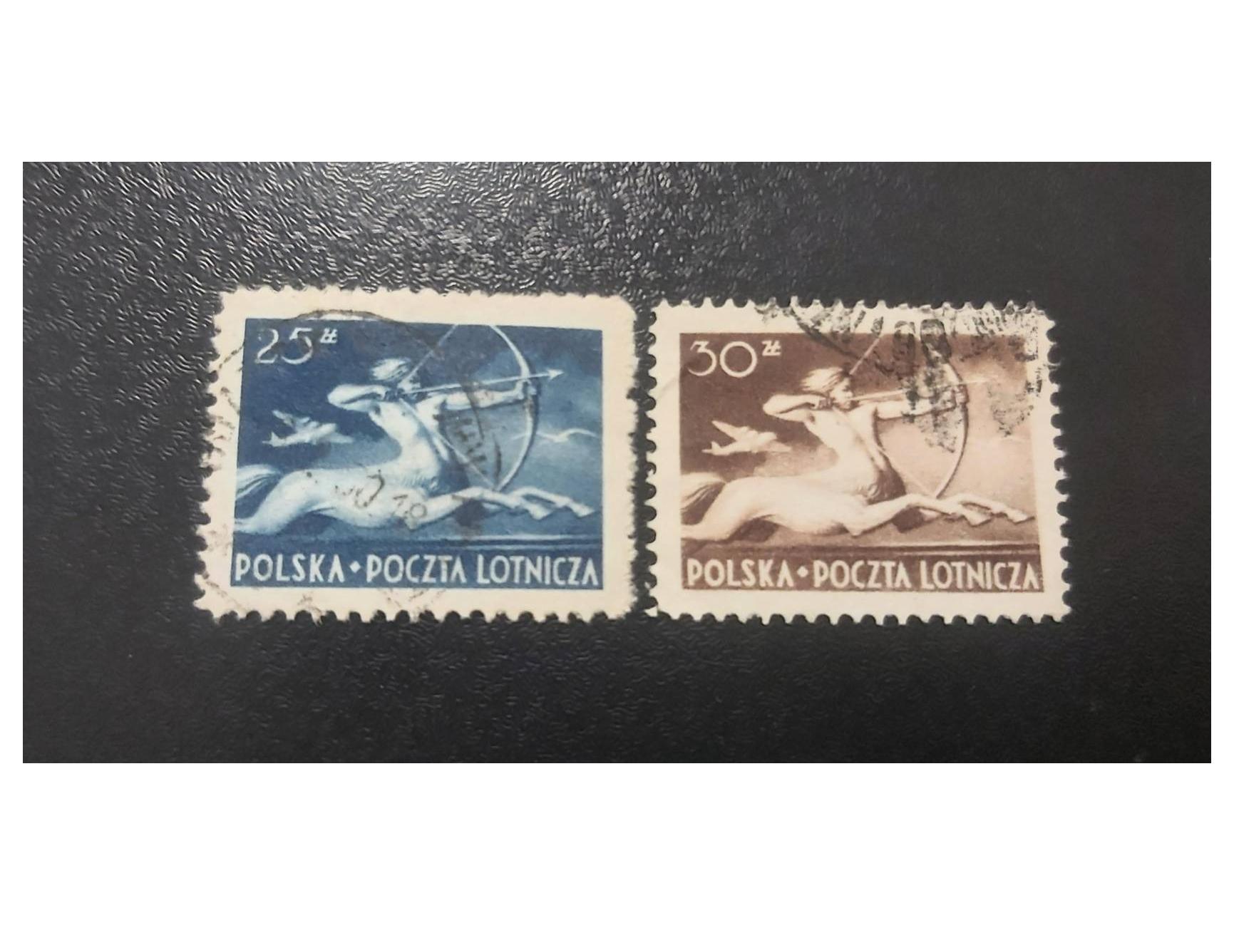 سری تمبر زیبا کلاسیک لهستان 1948