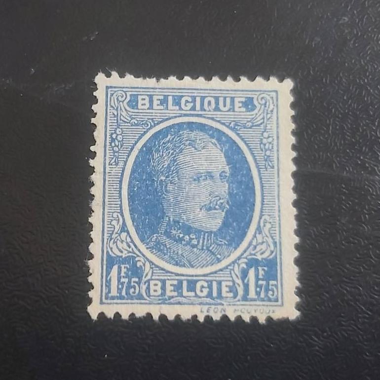 تمبر 1/75 فرانک بلژیک سال 1927