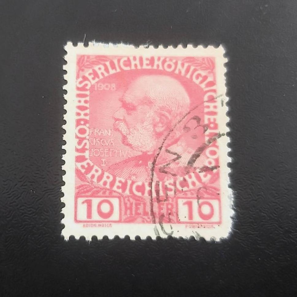 تمبر کلاسیک ارزشمند اتریش سال 1913