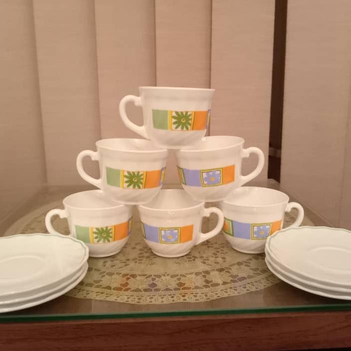 فنجان نعلبکی ارکوپال فرانسه