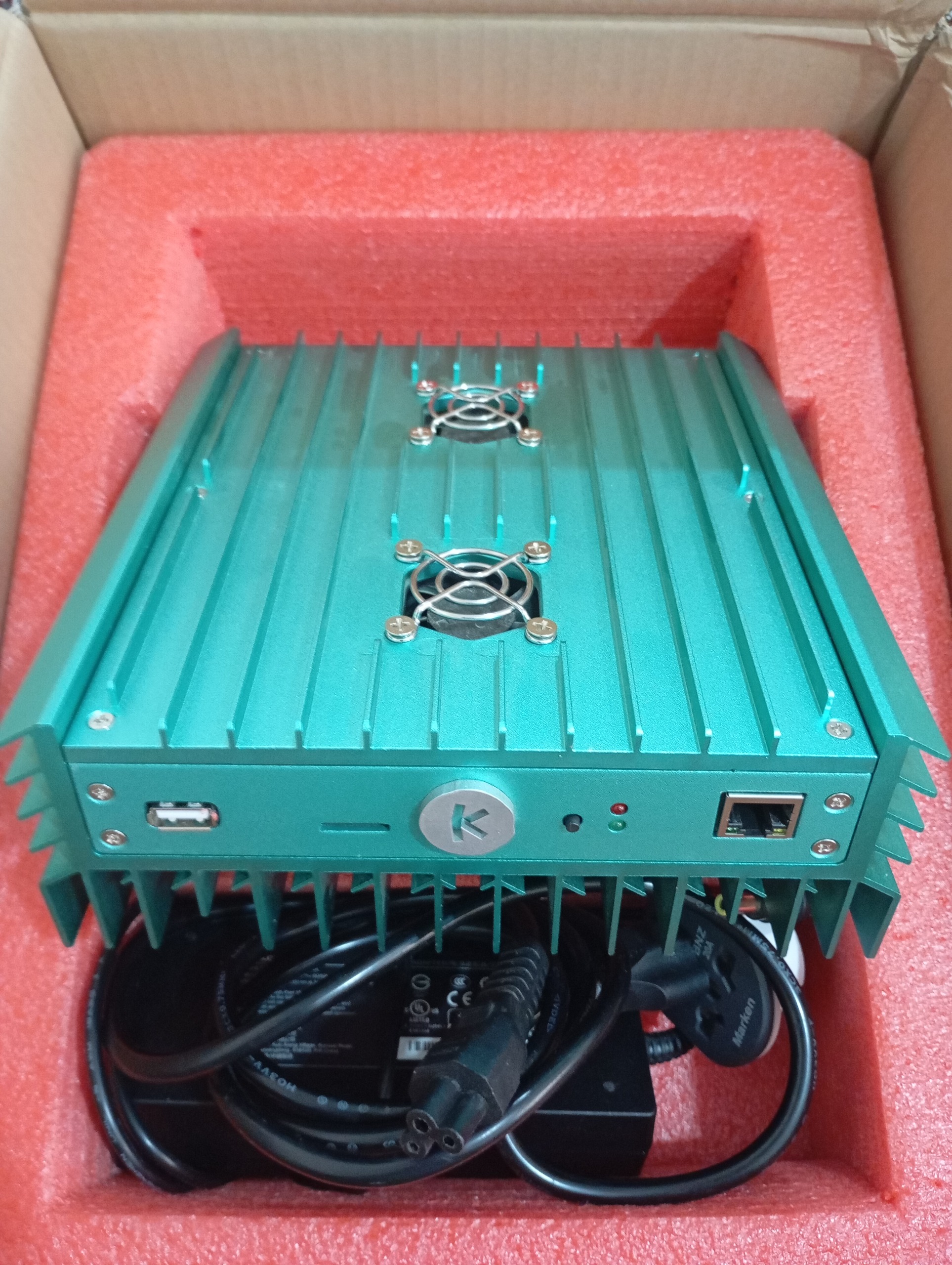 ماینر خانگی KAS KS0 PRO 200Gh/sمصرف برق150وات