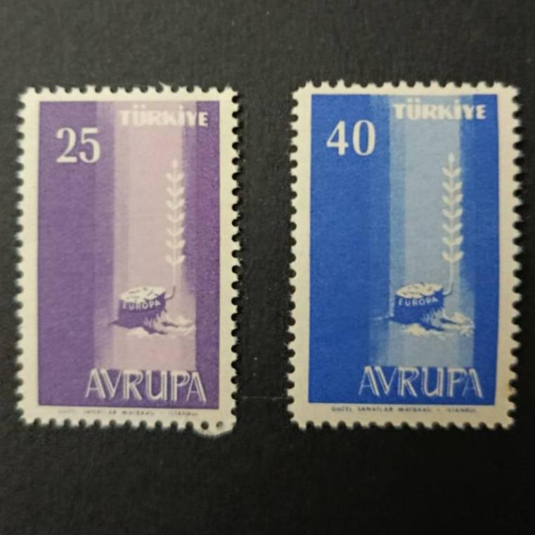 سری تمبر 2 عددی ترکیه