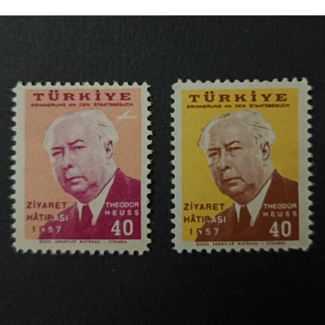 سری تمبر دو تایی ترکیه