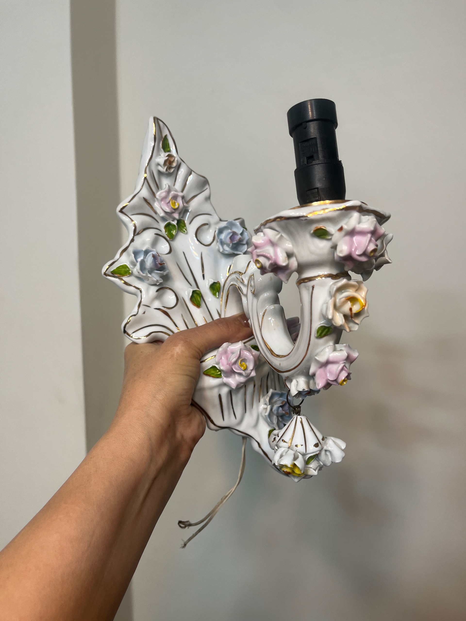 دیوارکوب چینی قدیمی