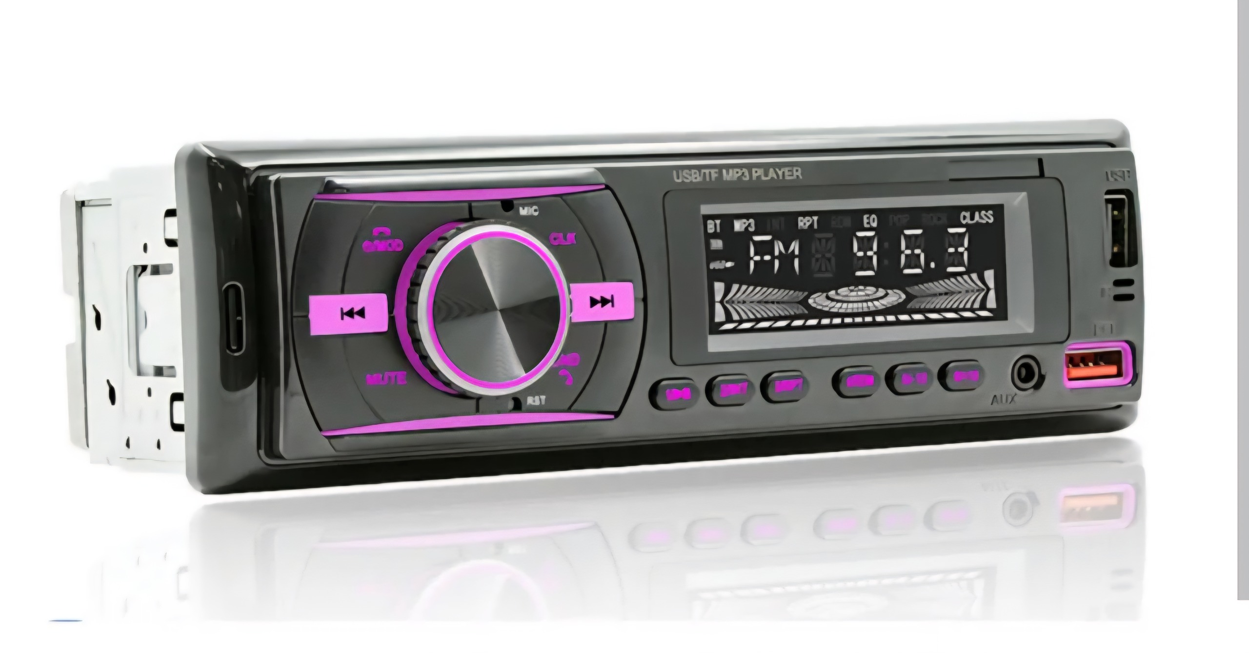 ضبط ماشین پنل ثابت بلوتوث دار