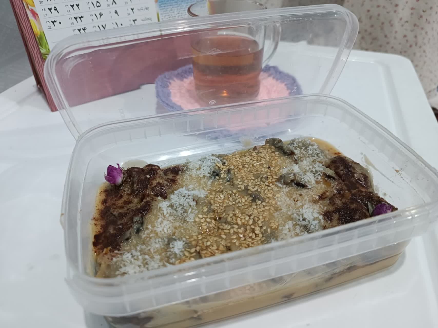 رنگینک خرمایی بوشهری با طعم فوق العاده و مقوی