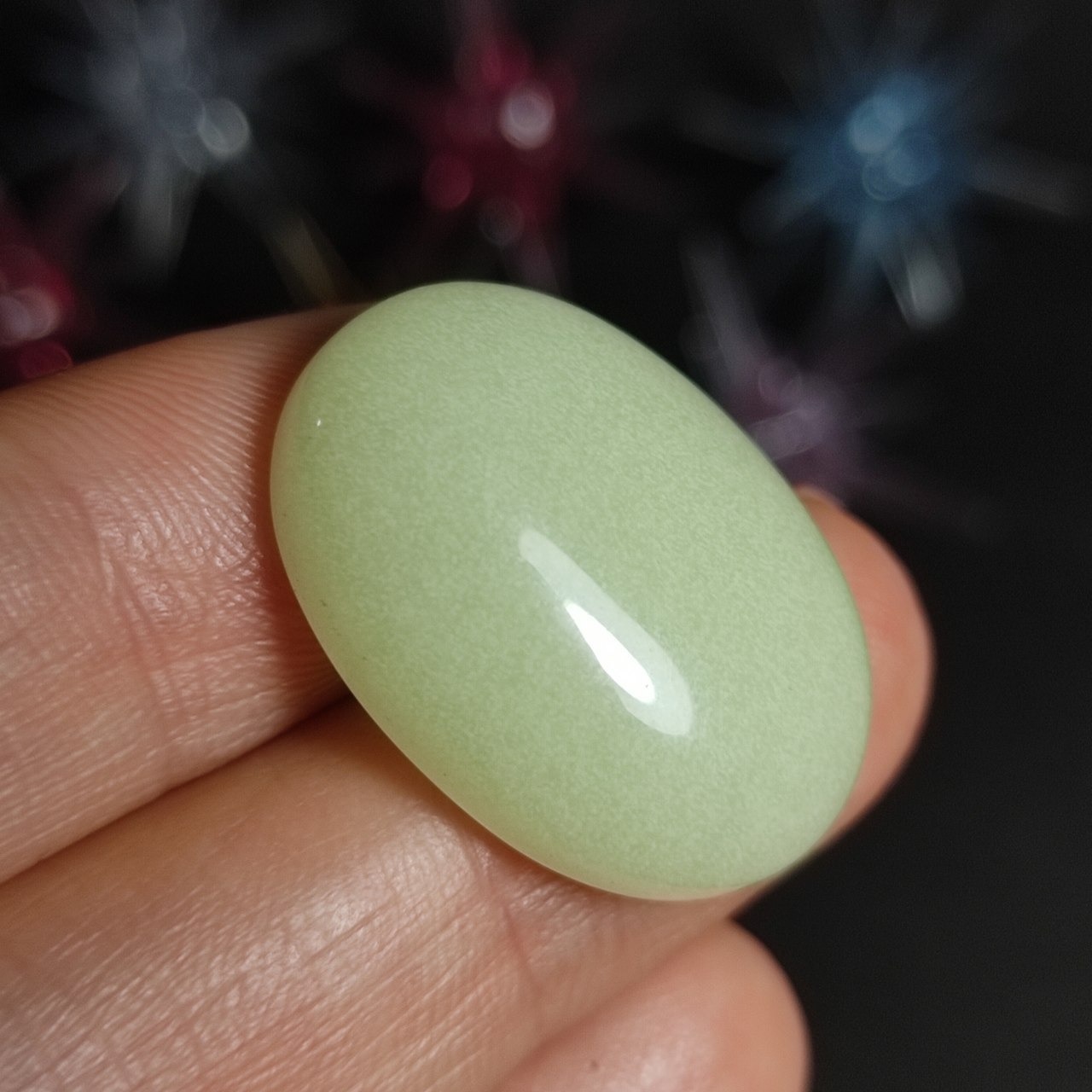 نگین درشت سنگ شب چراغ  کد  10126