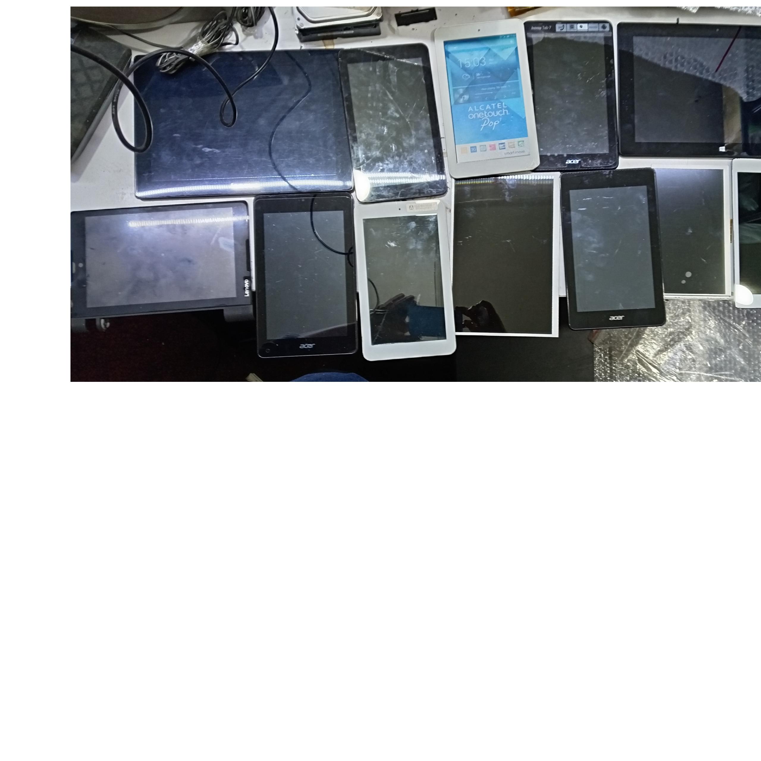 تاچ و lcd تبلت