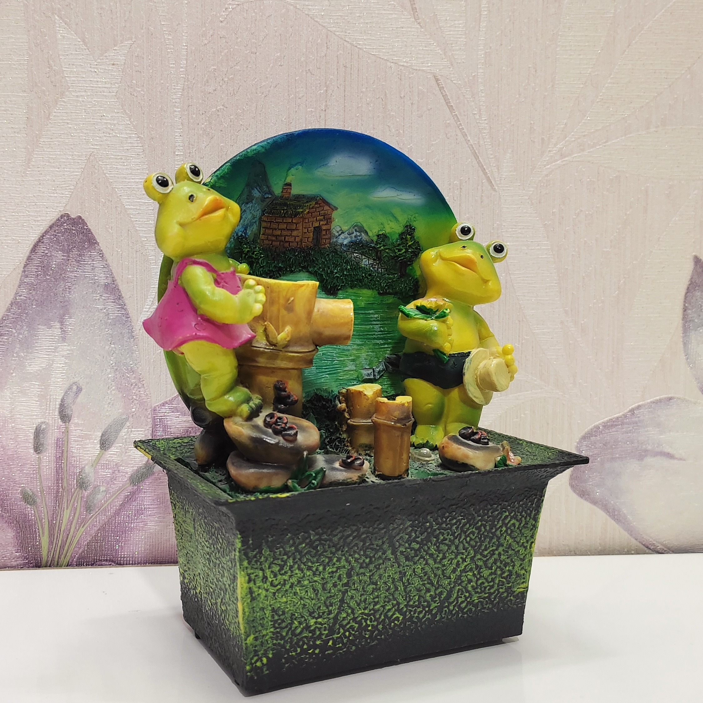 مجسمه دکوری قورباغه