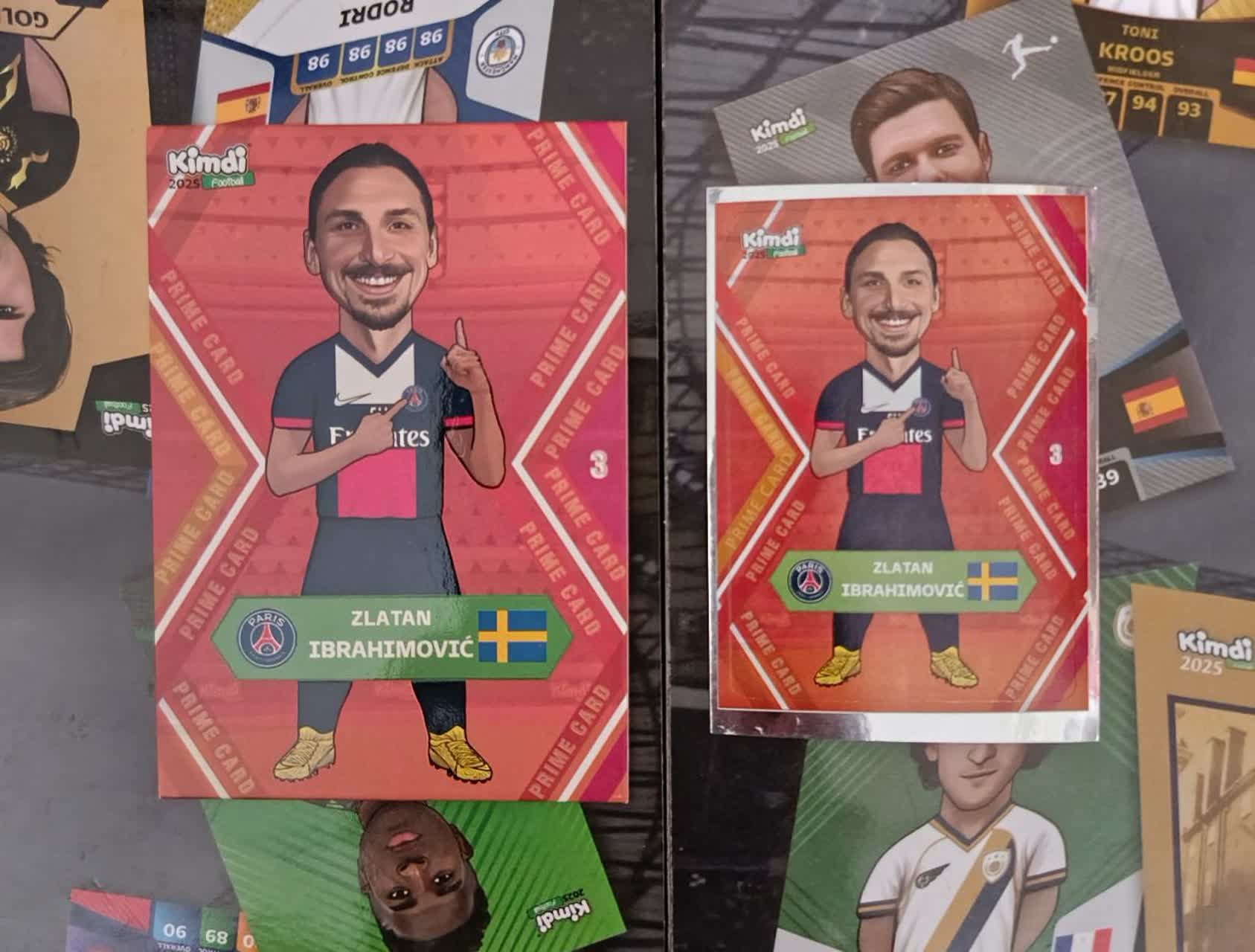 کارت کیمدی پرایم IBRAHIMOVIC کد 3 همراه برچسب