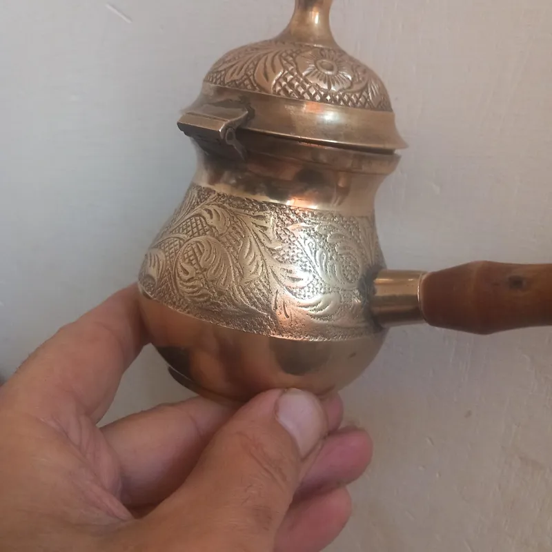 قهوه ساز حکاکی و قلم زنی جنس اعلا