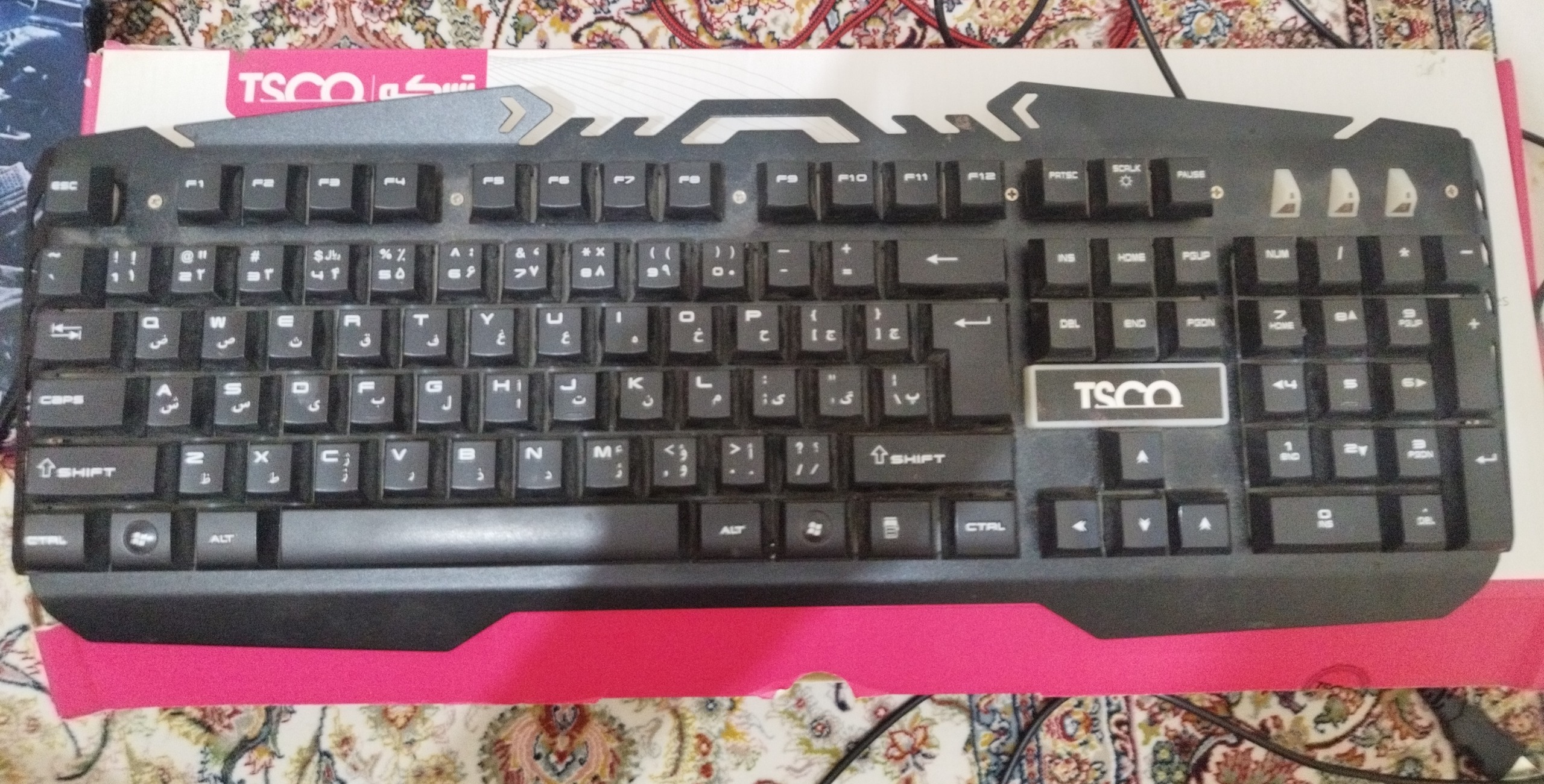 کیبورد گیمینگ تسکو TK8021L