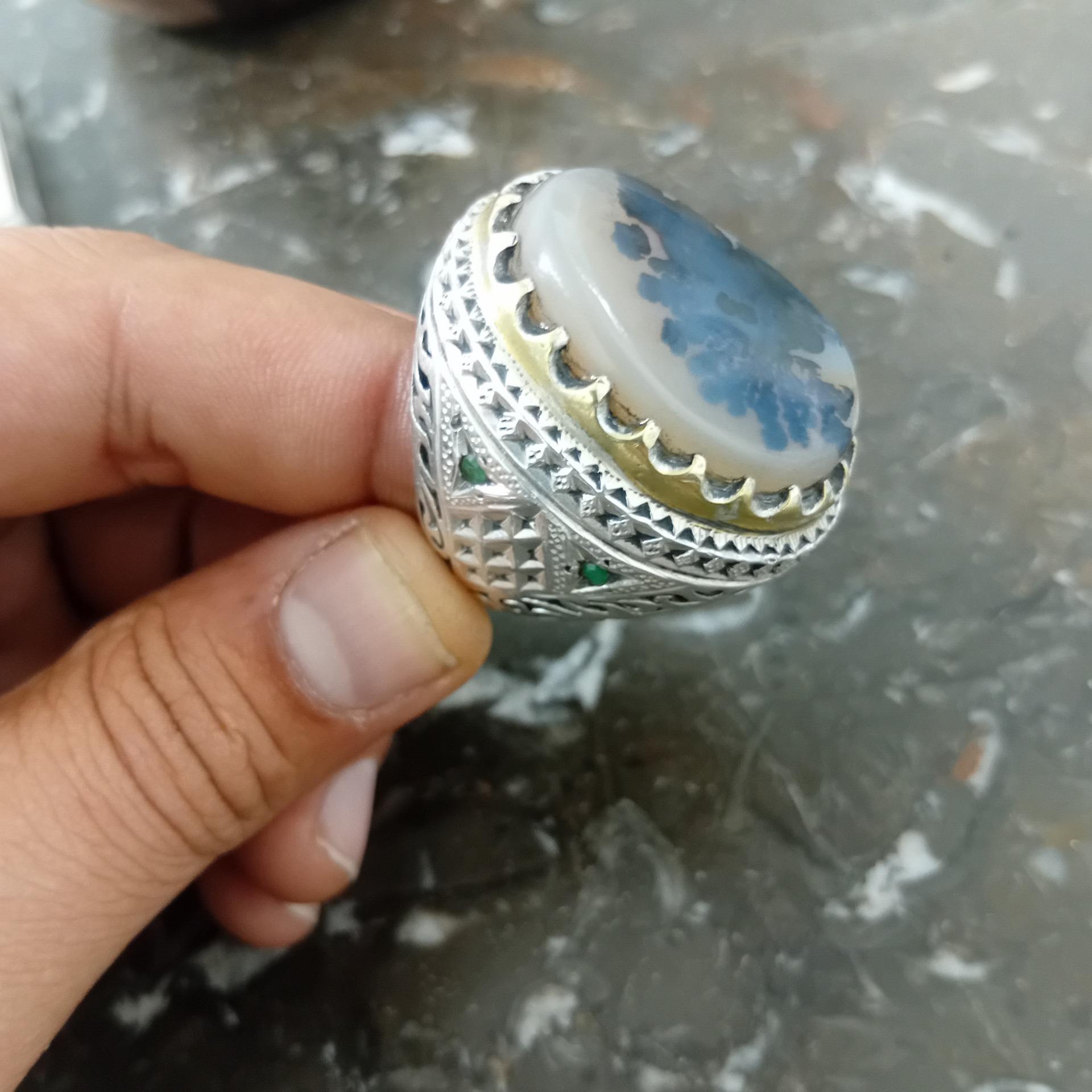 انگشتر شجر دست ساز