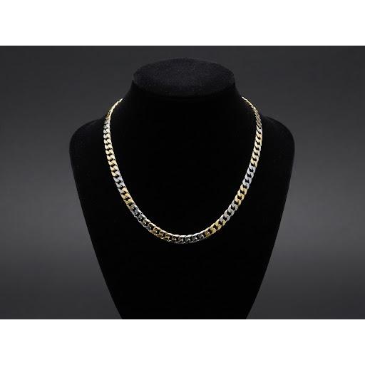 زنجیر طرح کارتیه دورنگ