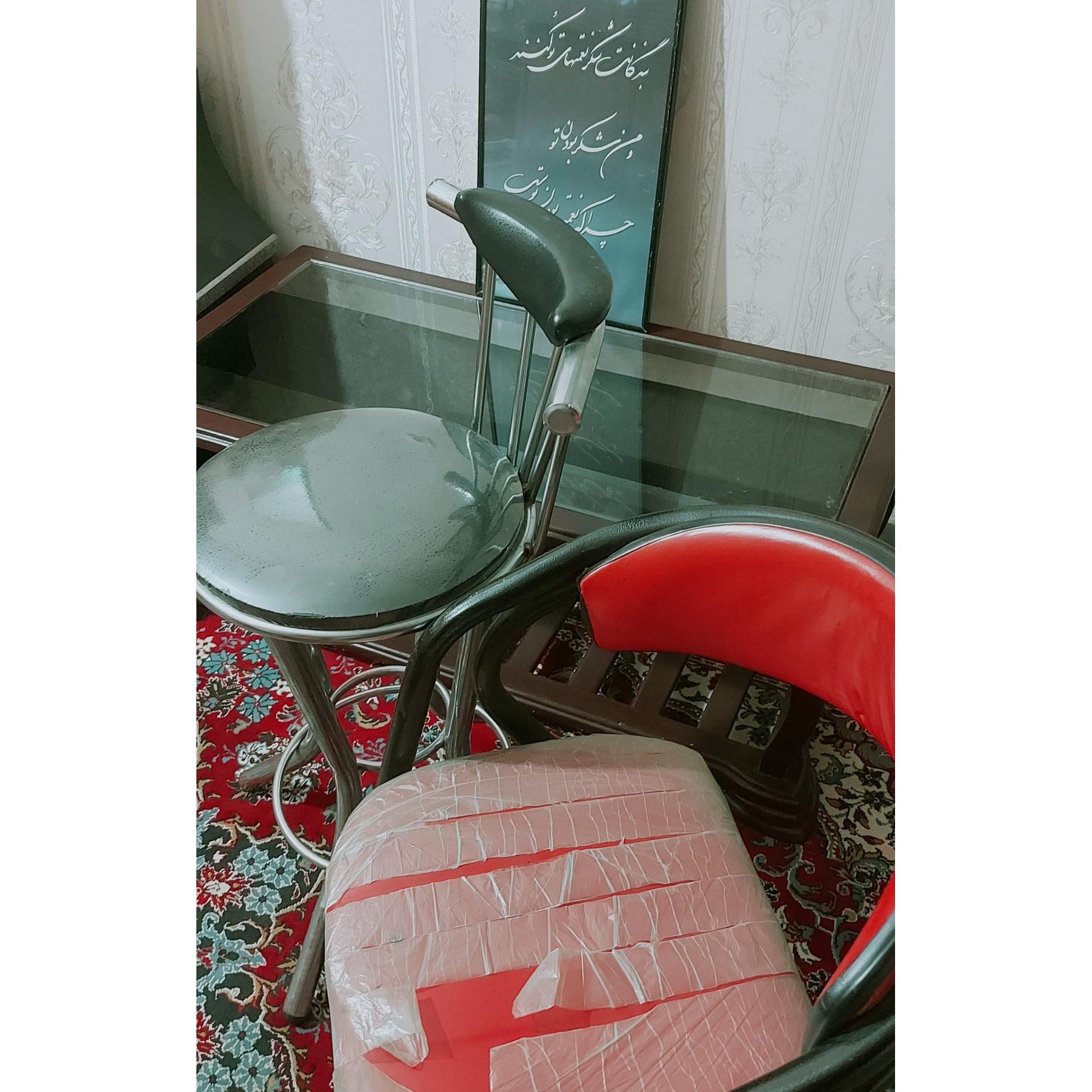 میز وصندلی اوپن وصندلی مدل سزار وتابلو