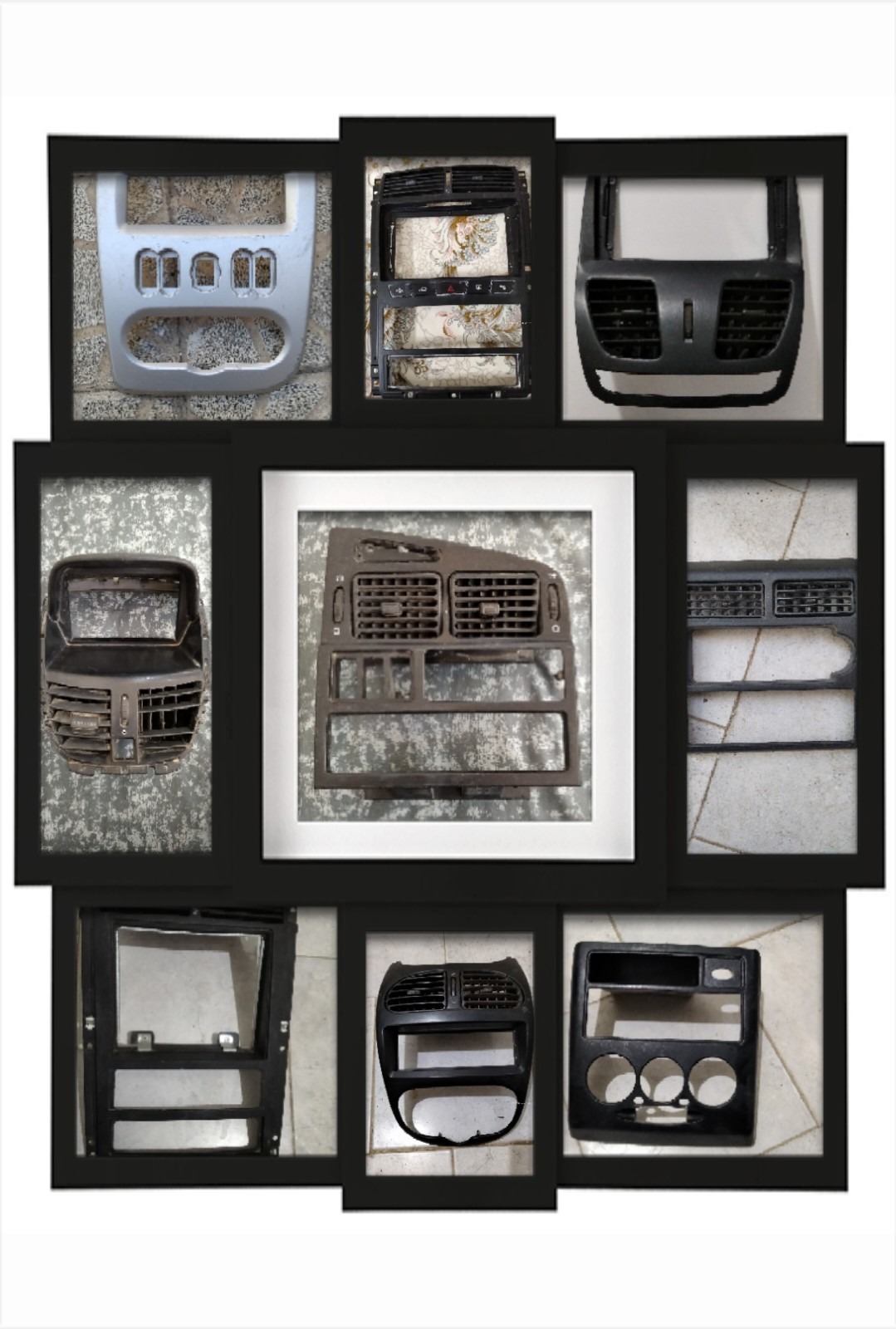 انواع قاب دور ضبط مانیتور ساعت جلو پنجره و غیره