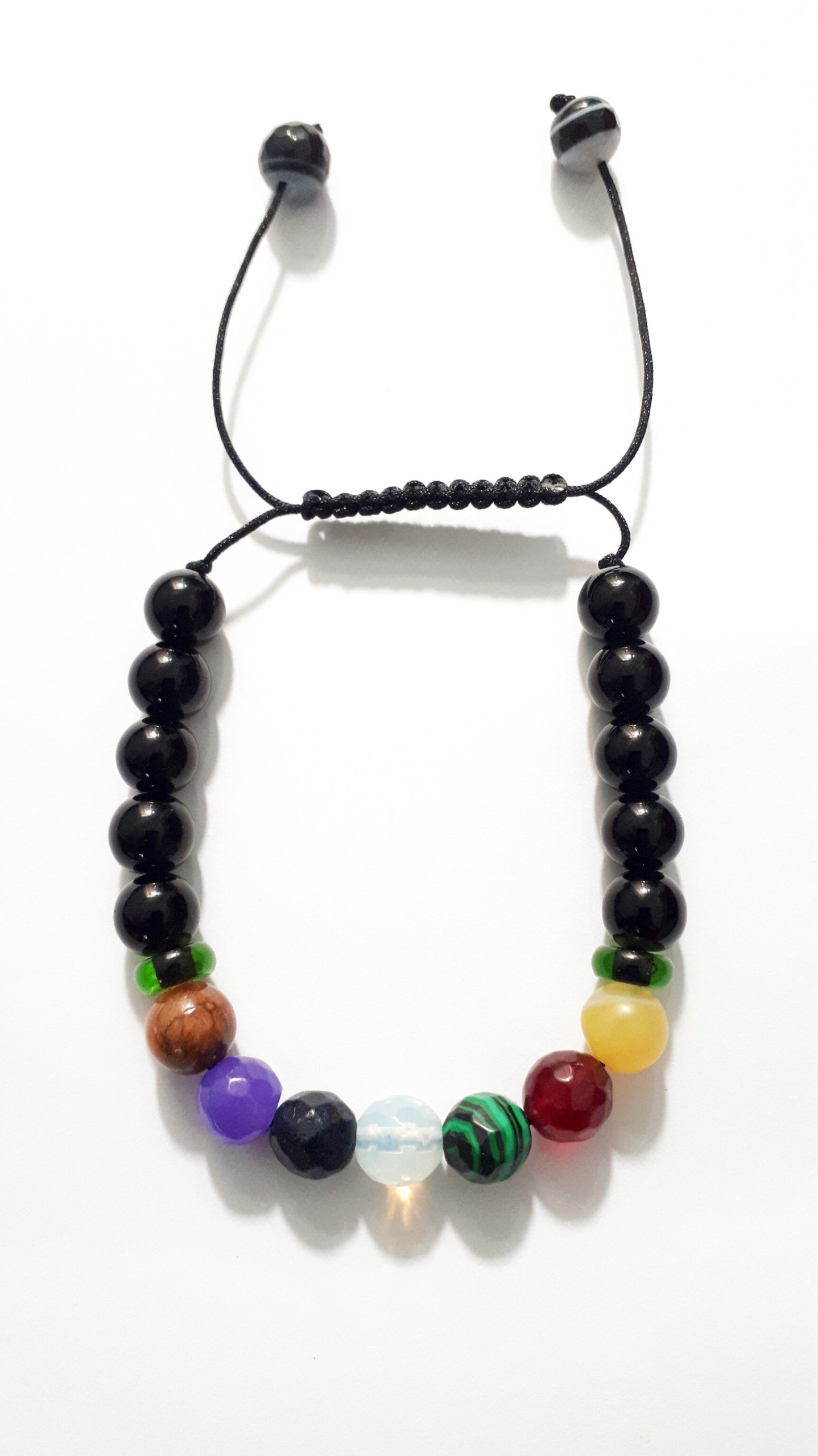 دستبند سنگی هفت مراکز بدن