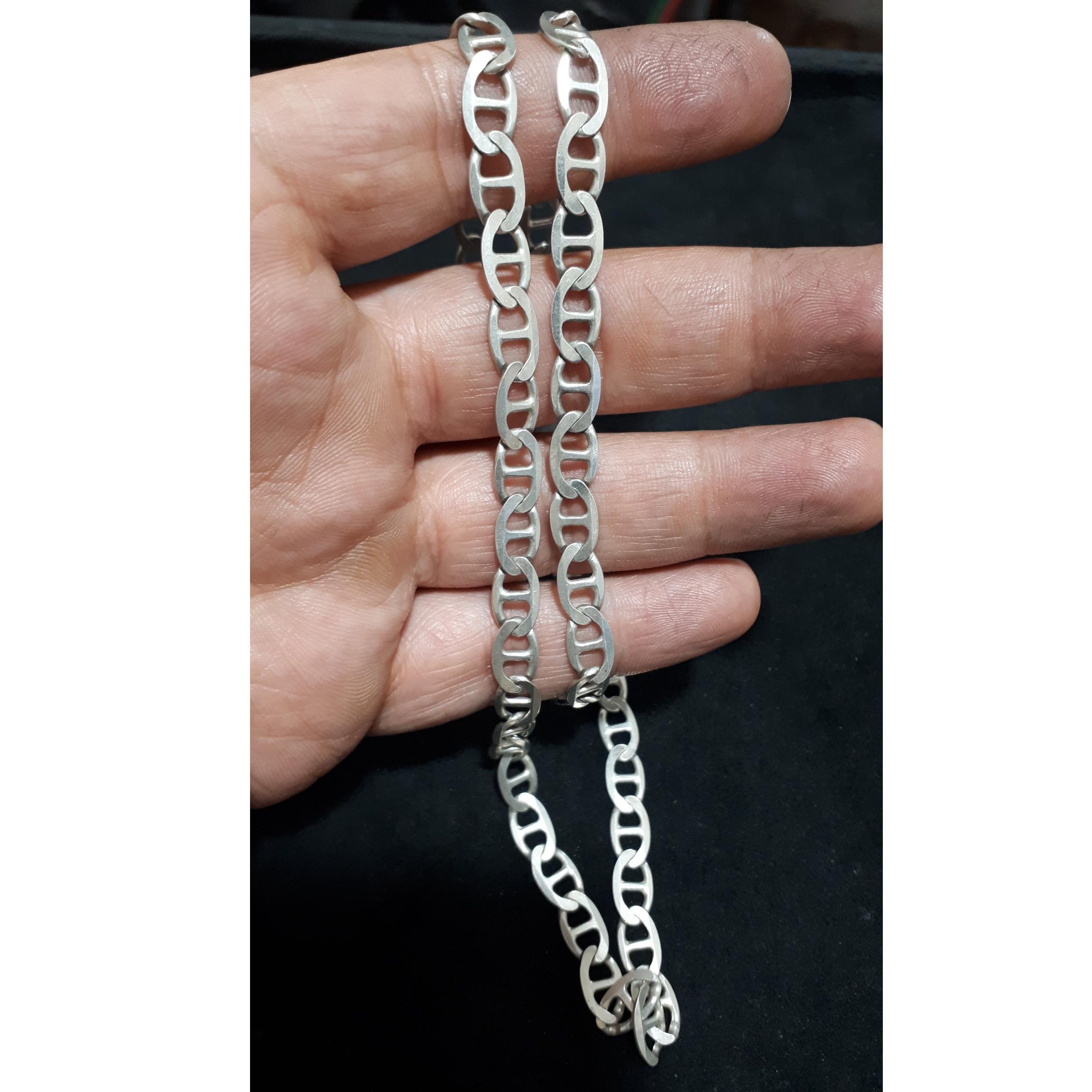 گردنبند نقره زنجیر