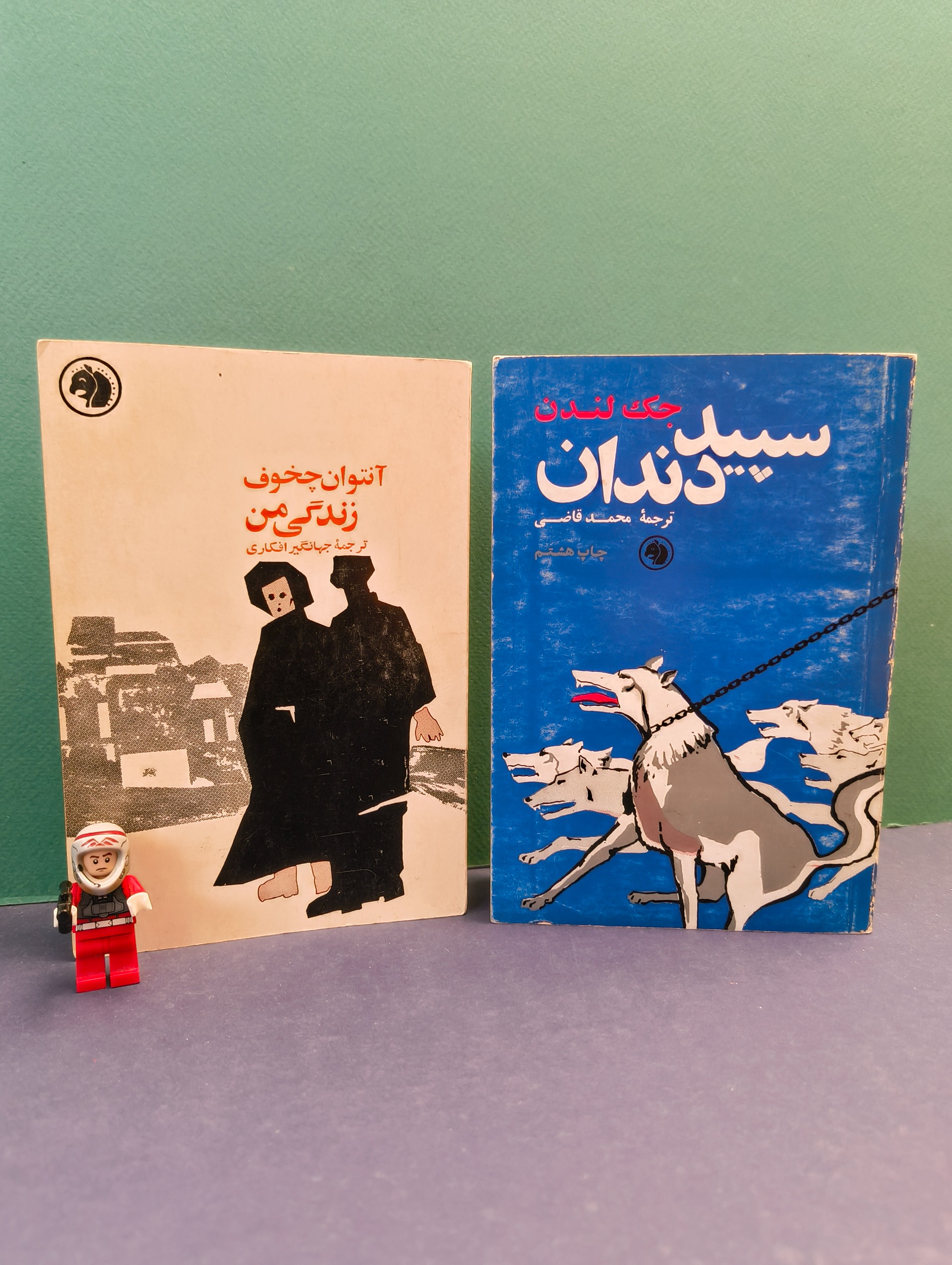 دو جلد کتاب جیبی کله اسبی (سازمان کتابهای جیبی)