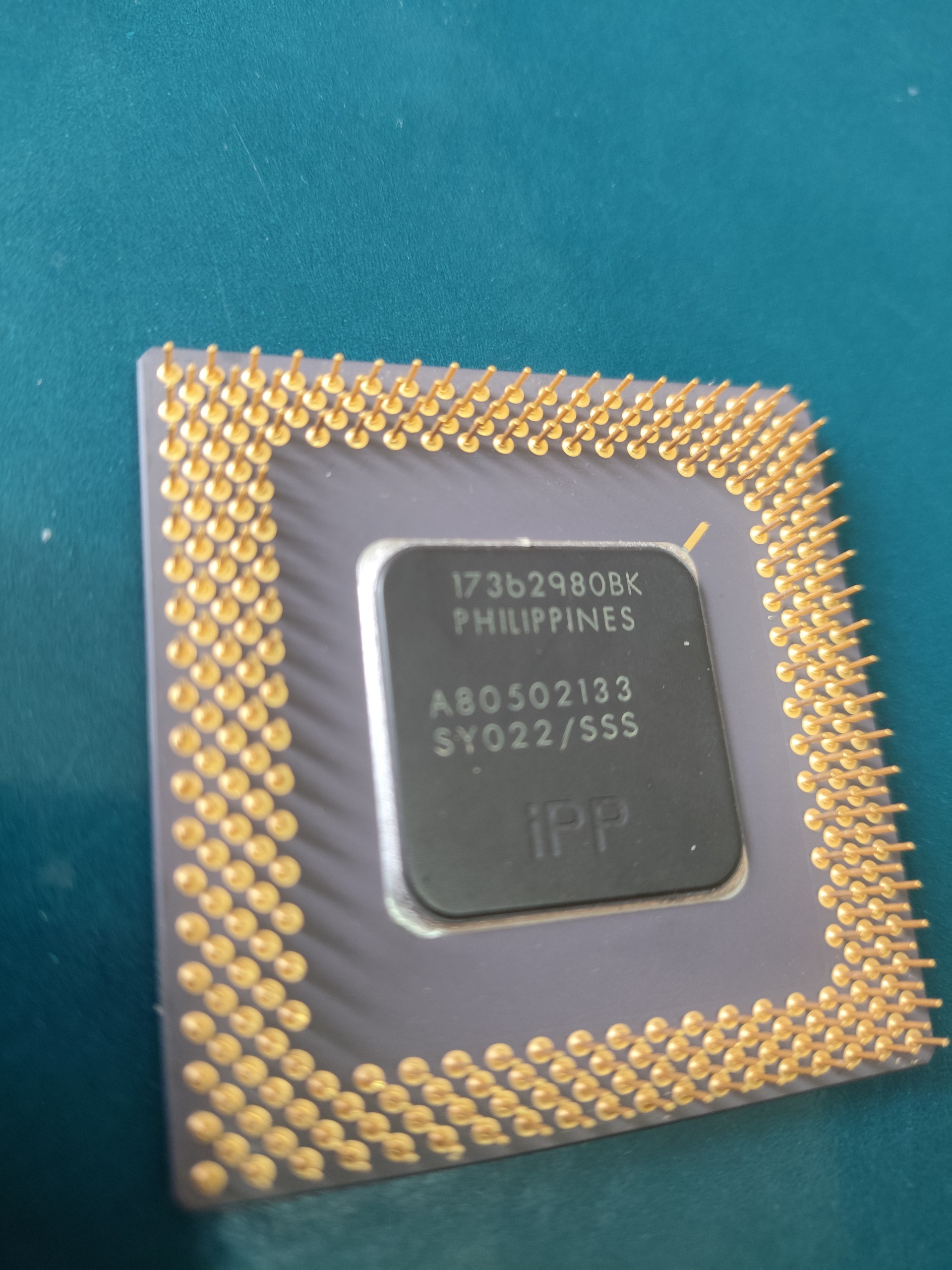 CPU پنتیوم وان سال تولید شهریور 1997
