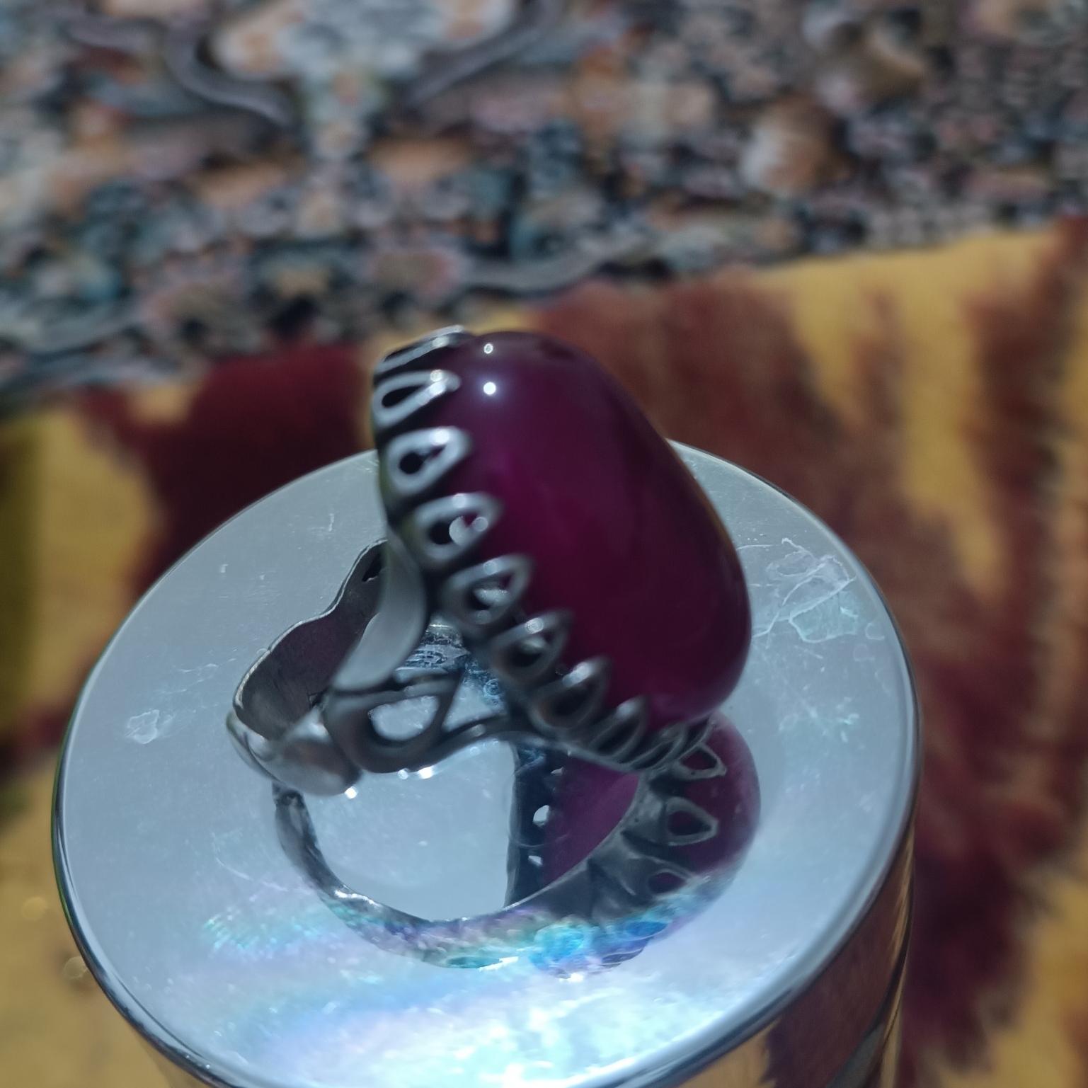 عقیق بنفش اصل