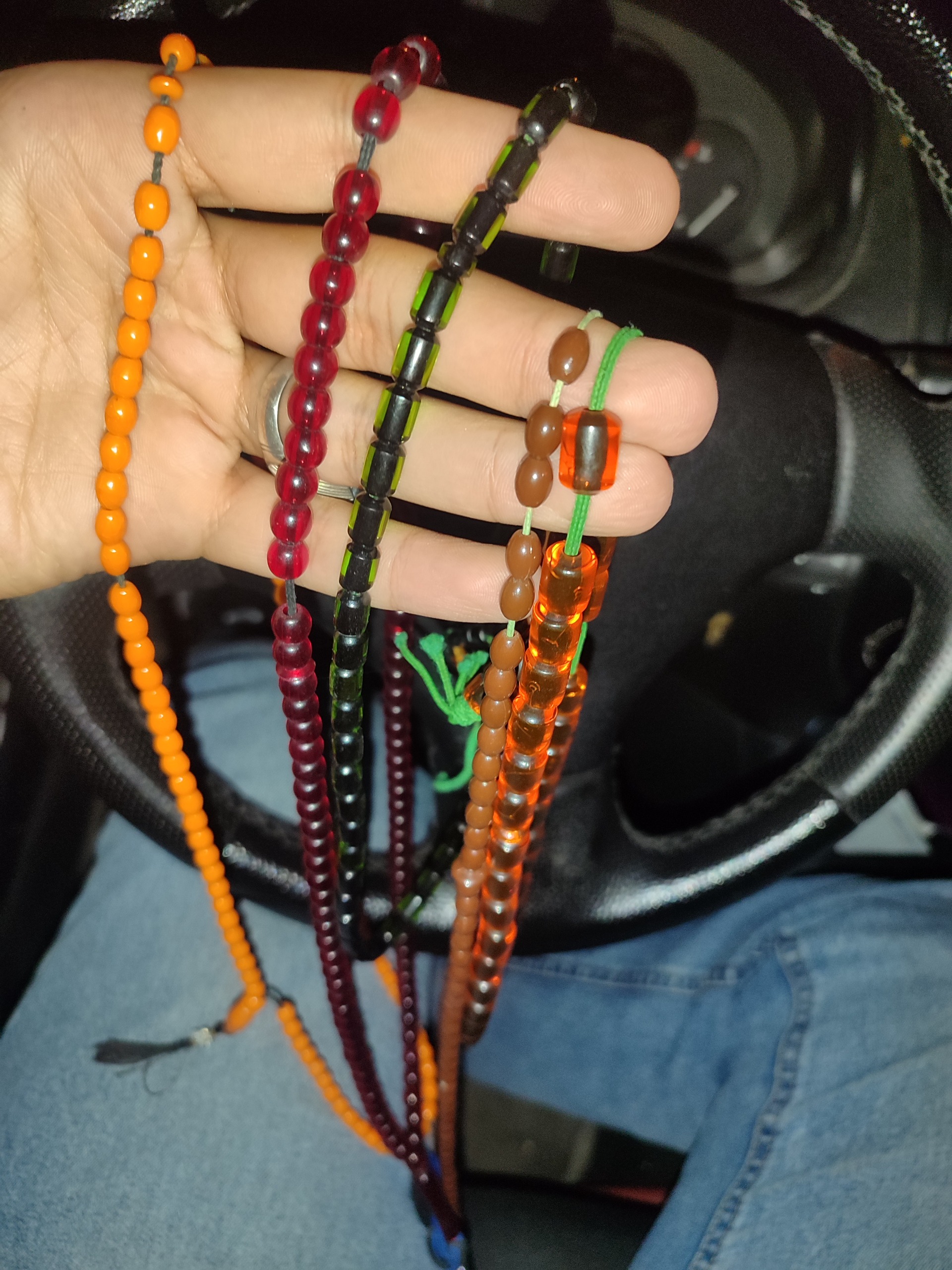 تسبیح های رنگی