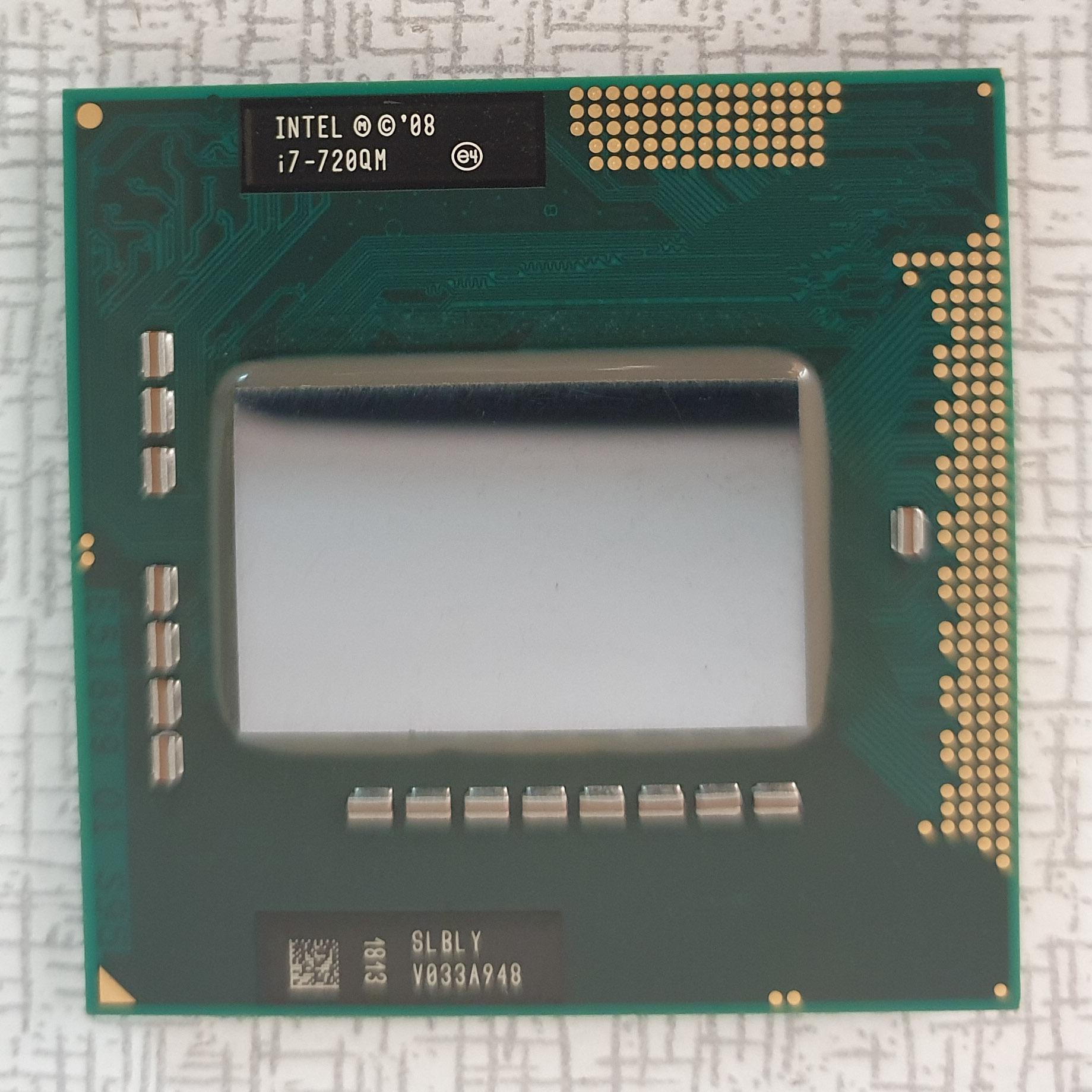 Intel Core i7-720QM / 1,60GHz