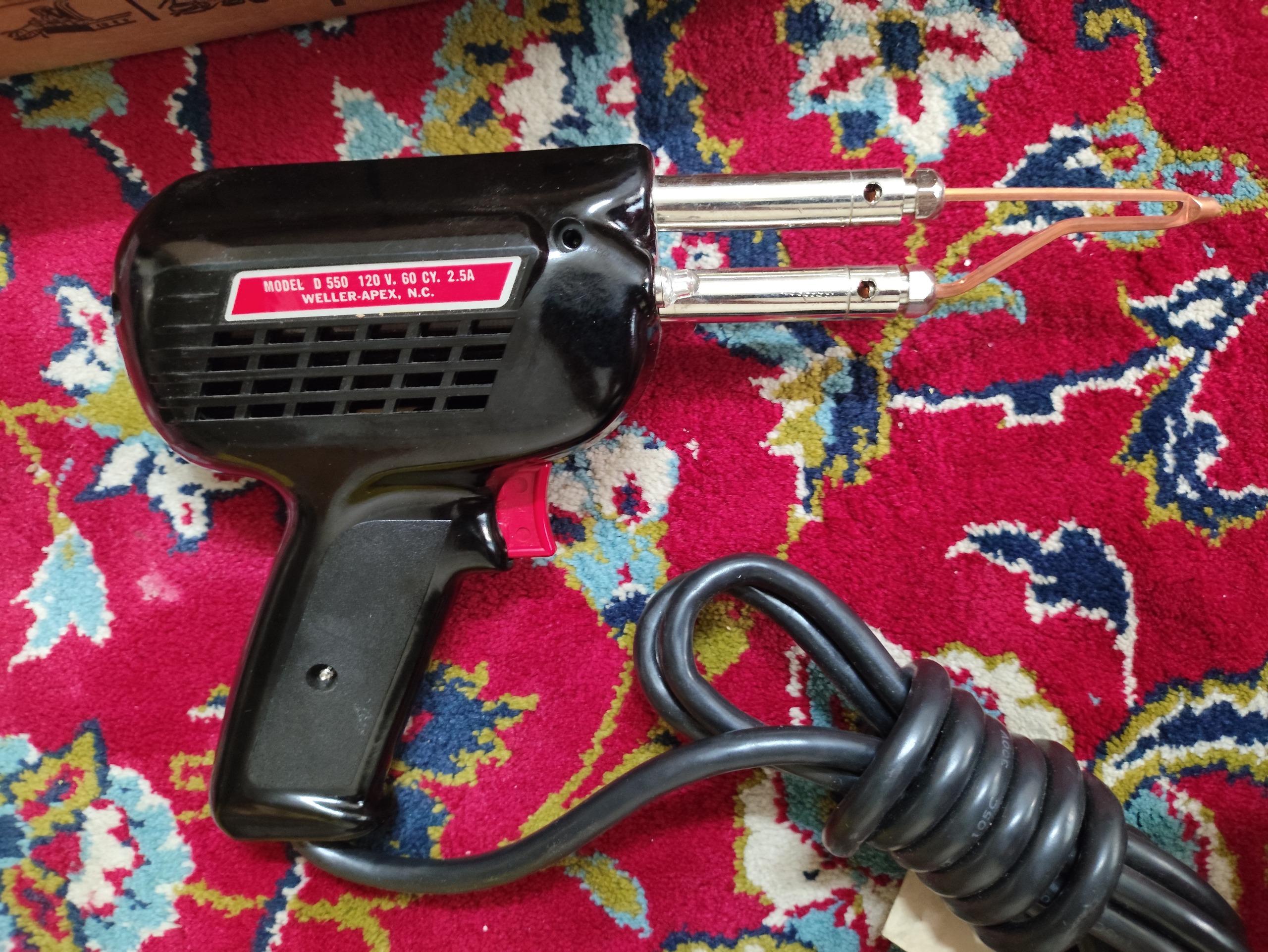 هویه تفنگی Weller آمریکایی مدل D550 240/325 watts