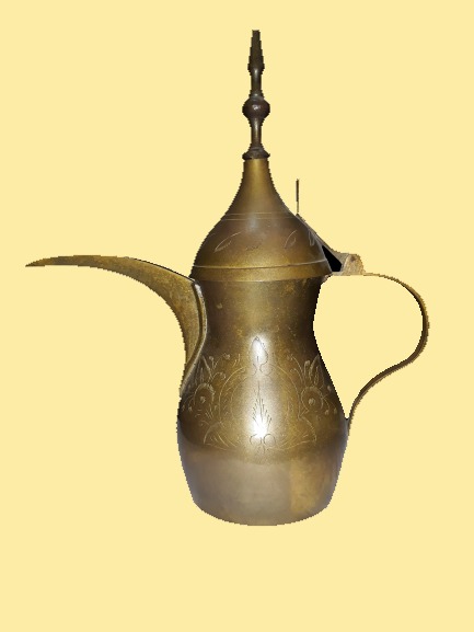 قهوه جوش (دله) قدیمی ساخت هند  سبک عربی