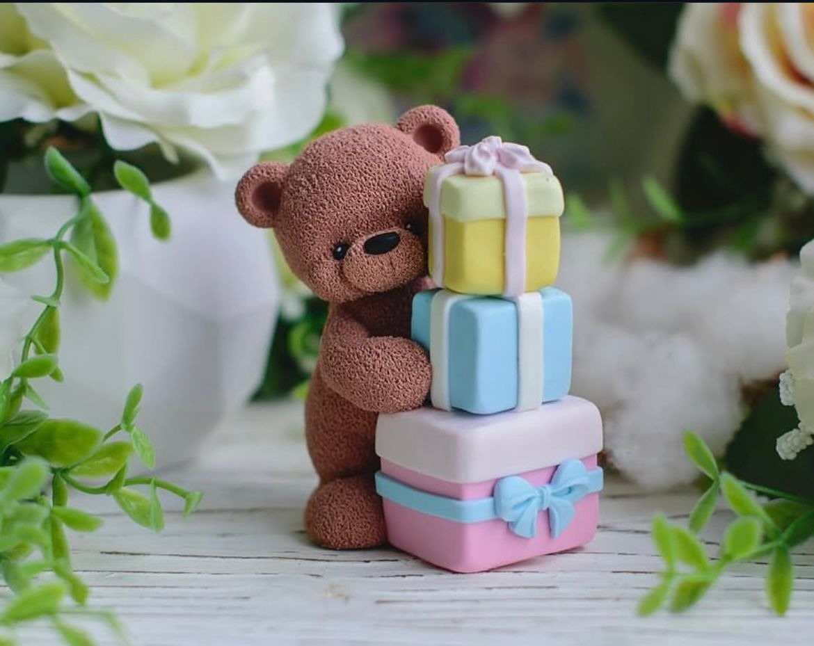 قالب سیلیکونی تدی کادویی