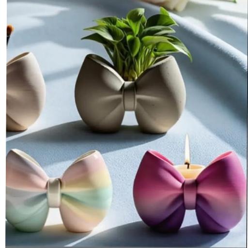 قالب سیلیکونی گلدان پاپیون